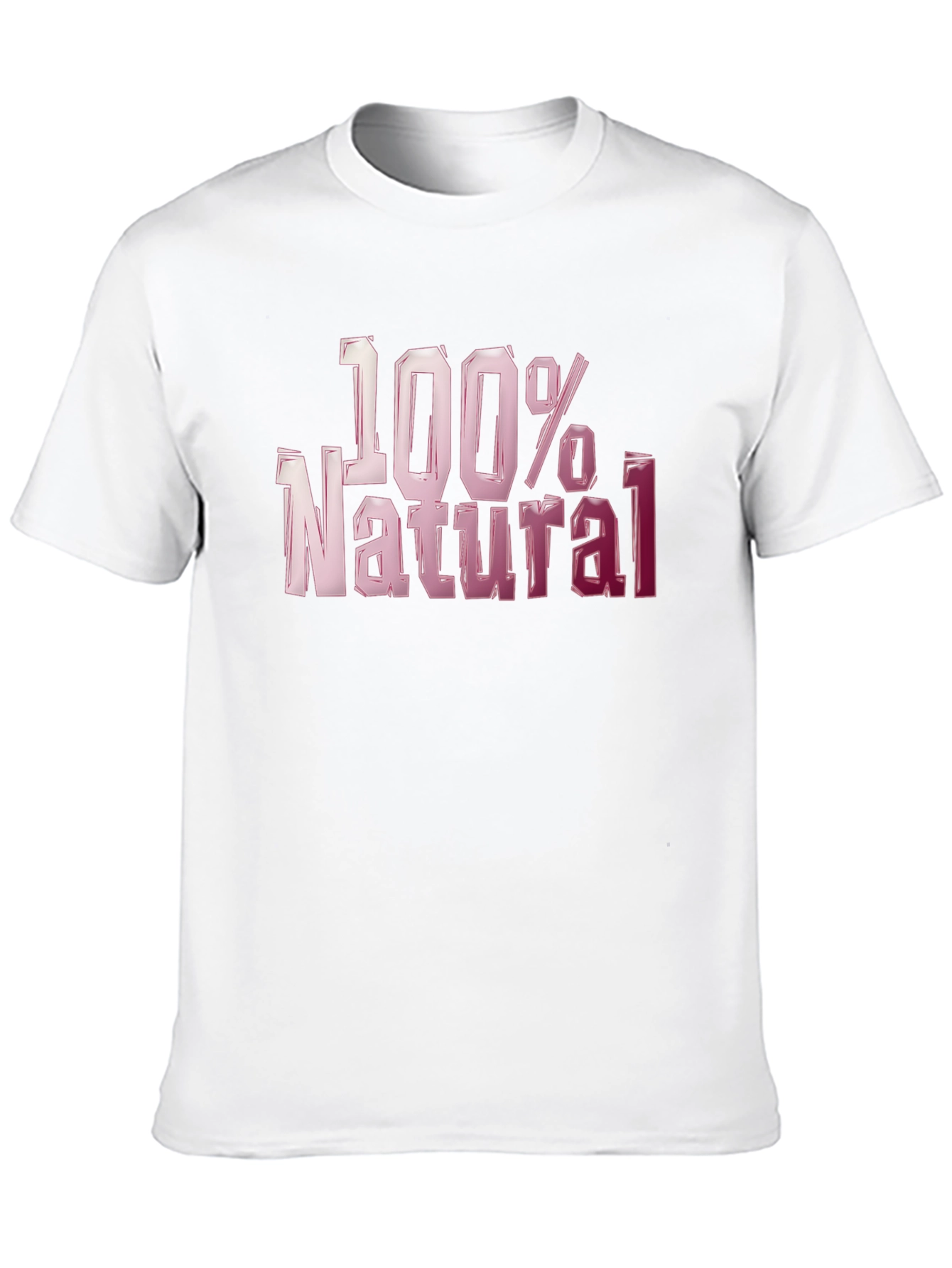 Black 100% Natural Graphic T-Shirt - Bold Style view 10