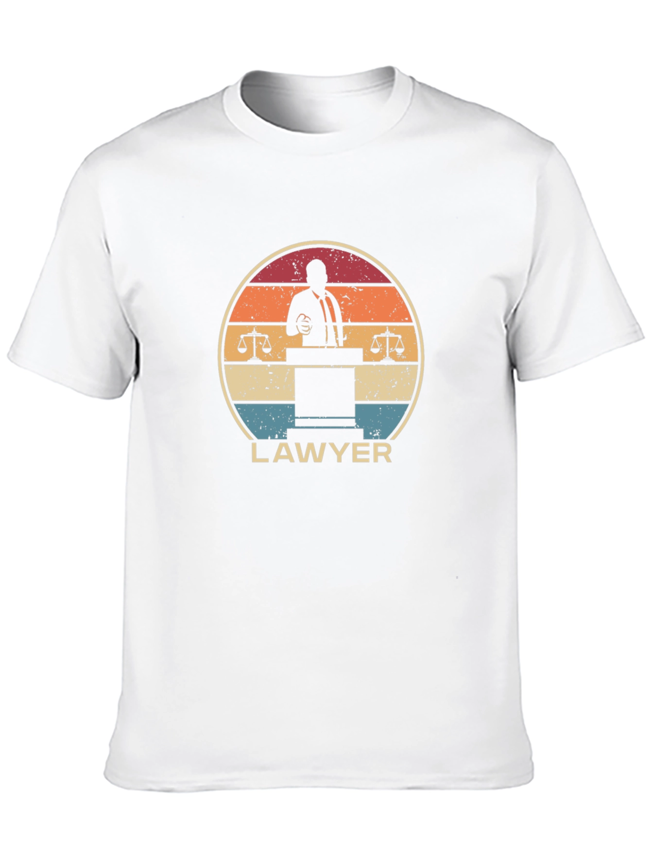 Lawyer Retro T-Shirt - Vintage Style - 10