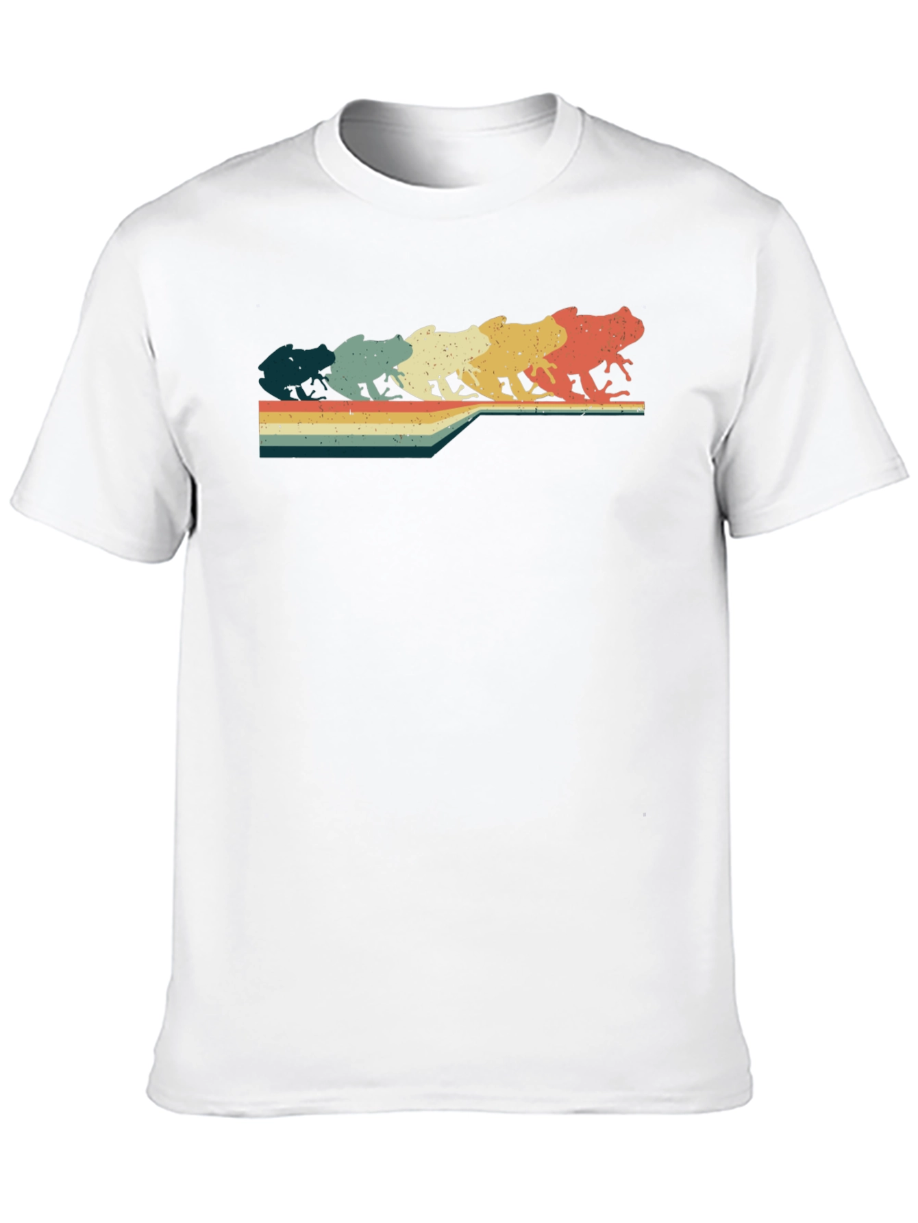 Black Retro Frog T-Shirt view 10