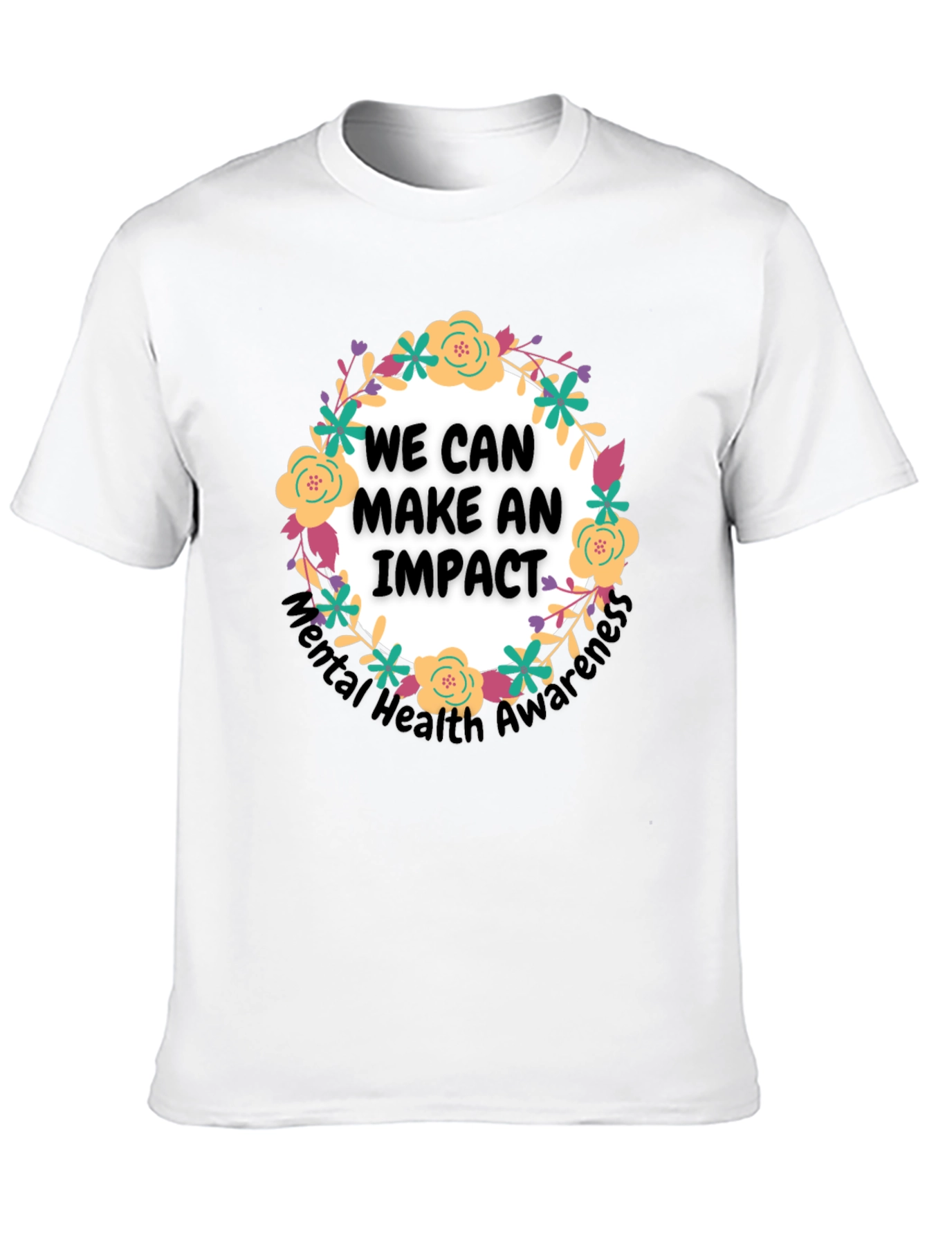 Black Mental Health Awareness T-Shirt: We Can Make An Impact view 10