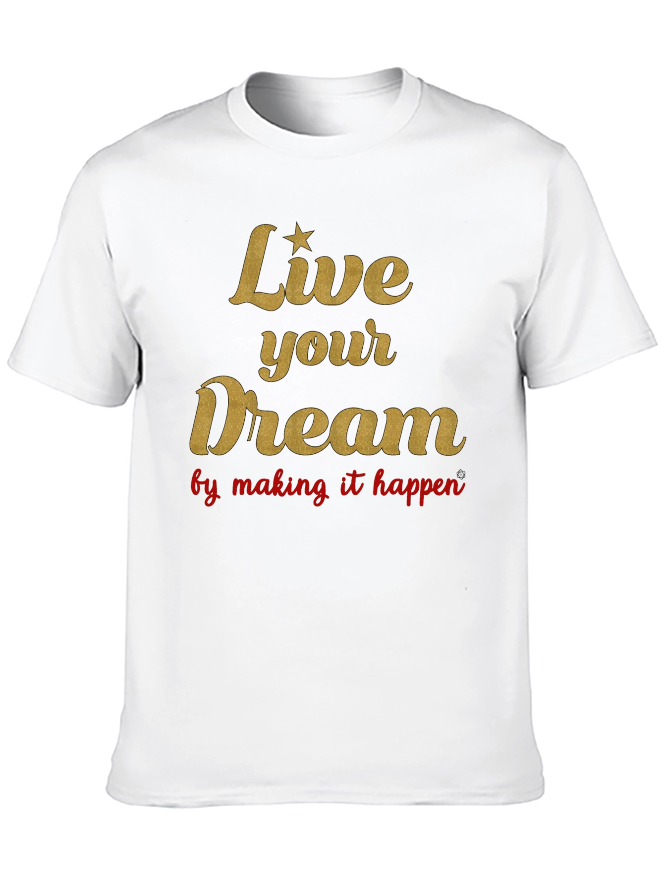Black Live Your Dream Graphic Tee - Black view 10