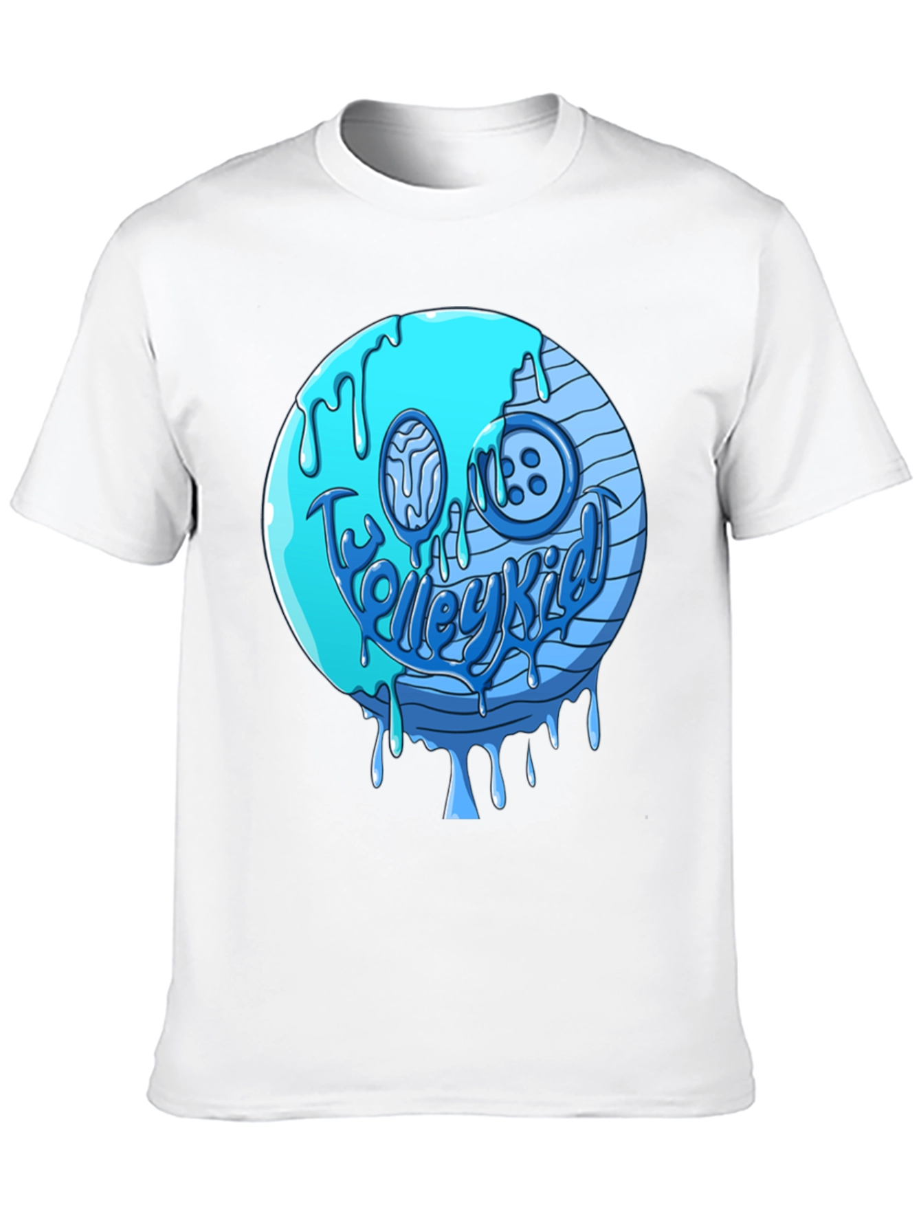 Black Trendy Volleykid Graphic Black T-Shirt view 10