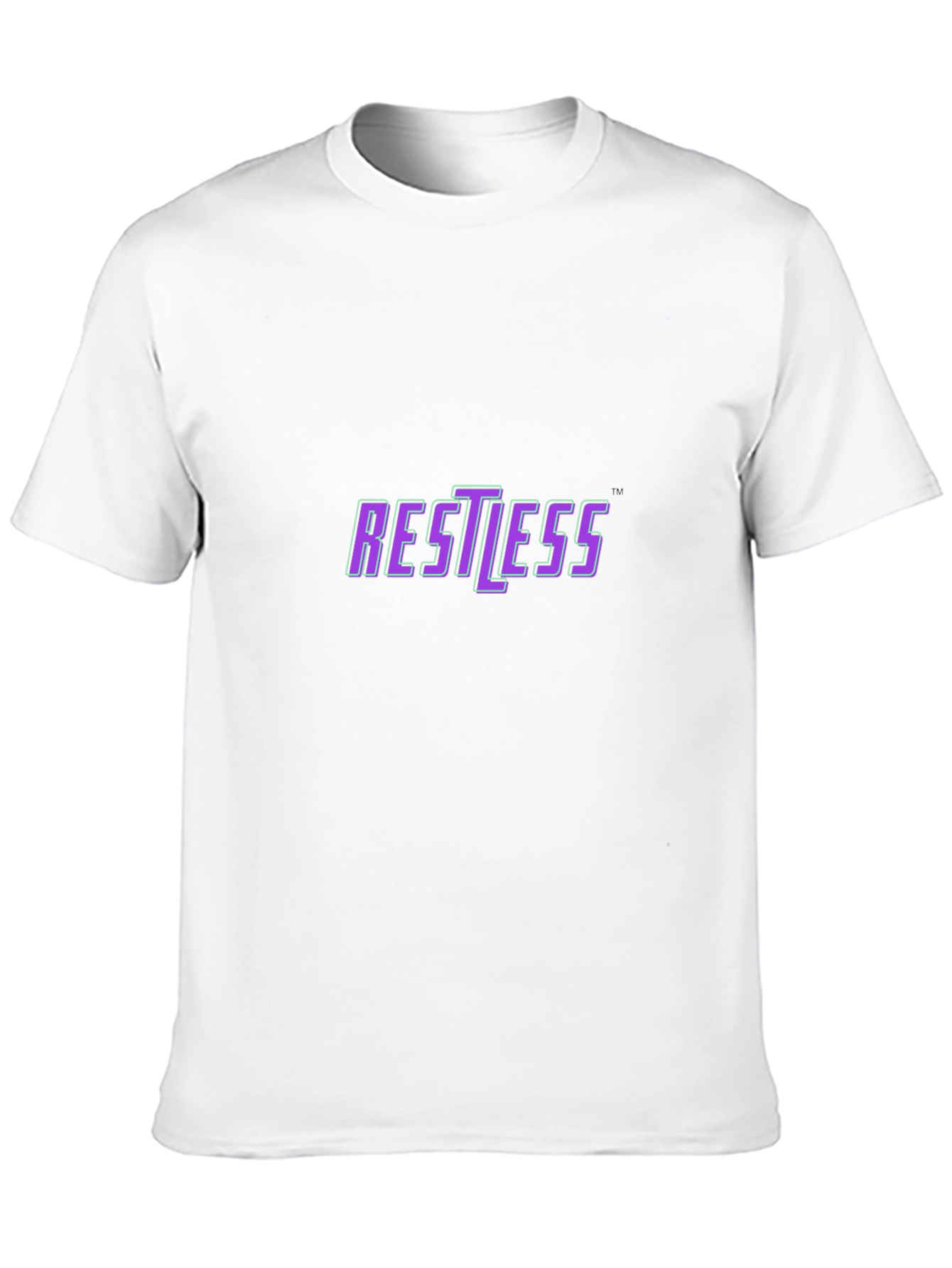 Black Restless Graphic T-Shirt - Classic Black Tee view 10
