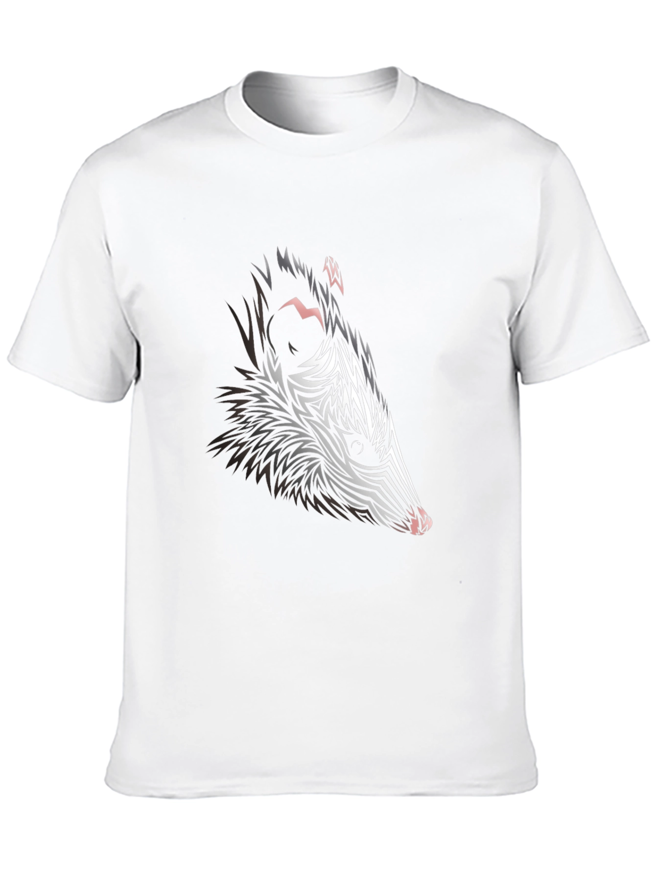 Black Opossum Graphic Black T-Shirt view 10