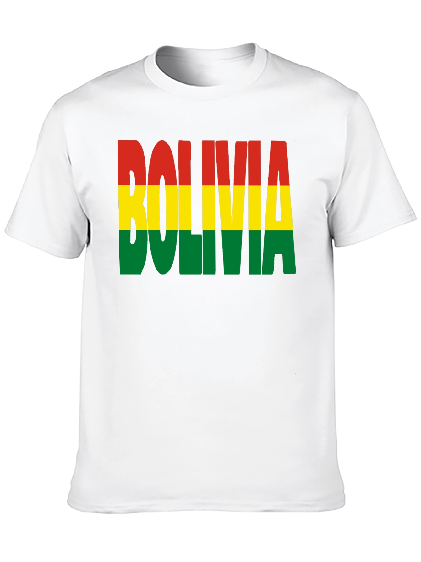 Black Bolivia Flag T-Shirt - Country Pride Graphic Tee view 10