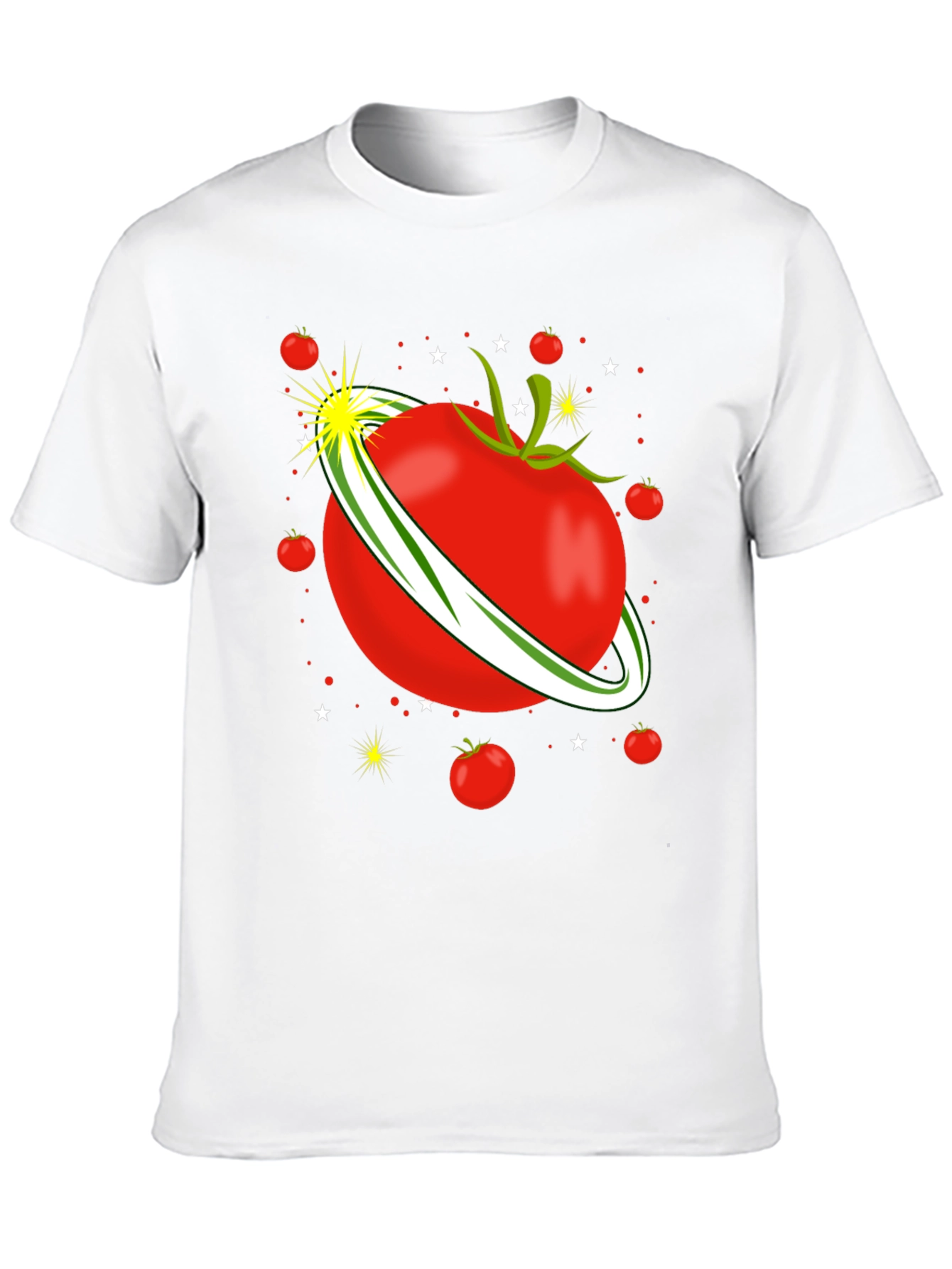 Black Tomato Planet Graphic T-Shirt view 10
