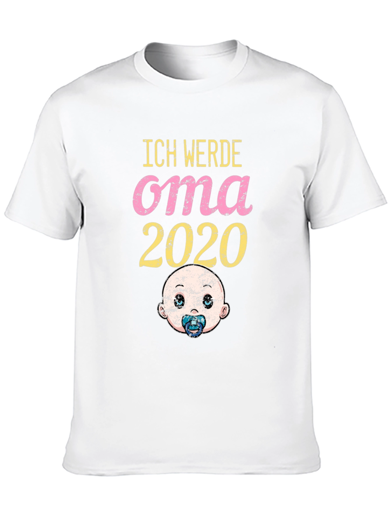 Black Ich Werde Oma 2020 T-Shirt view 10