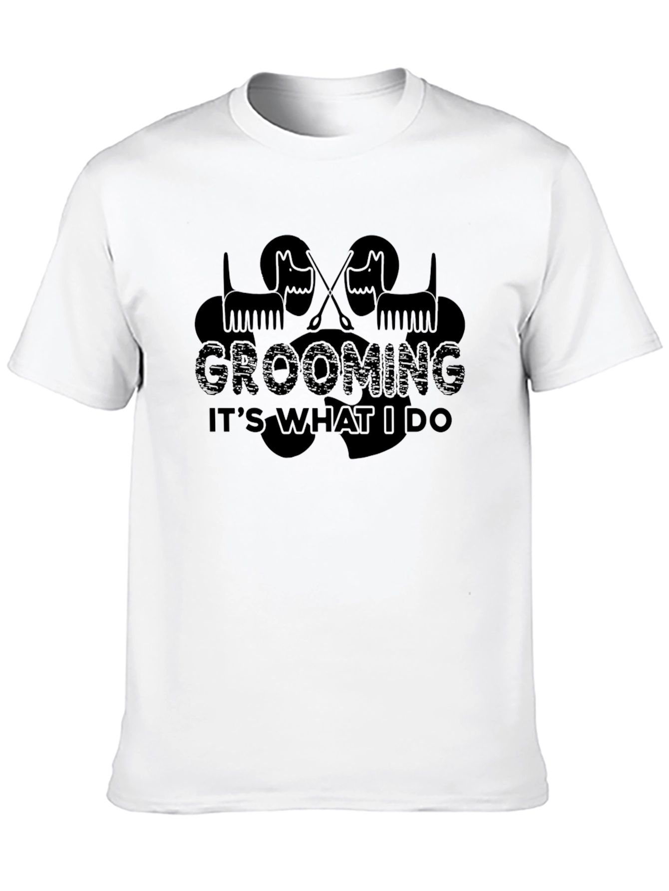 Black Grooming is What I Do T-Shirt view 10