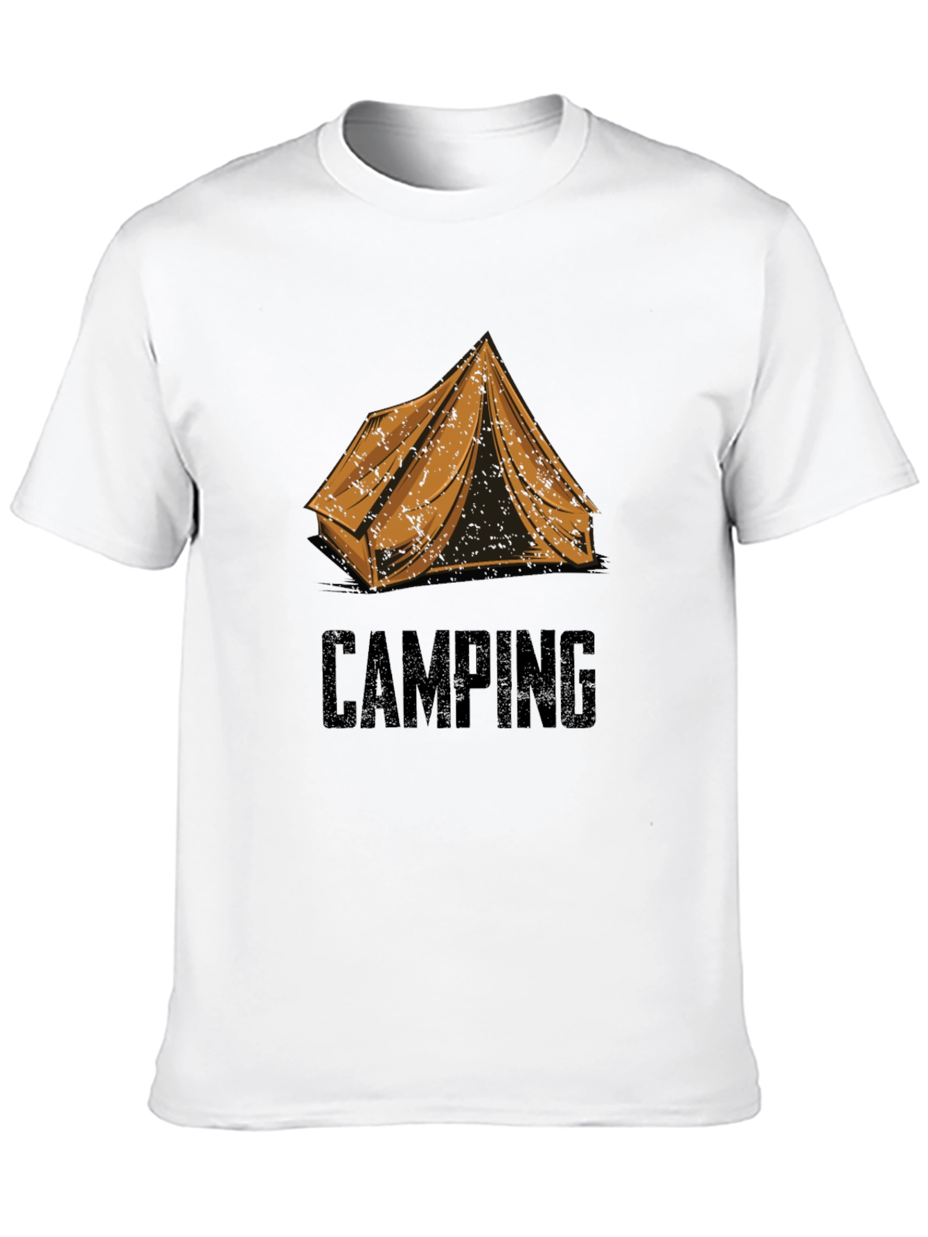 Black Camping Adventure T-Shirt - Outdoor Explorer Tee view 10