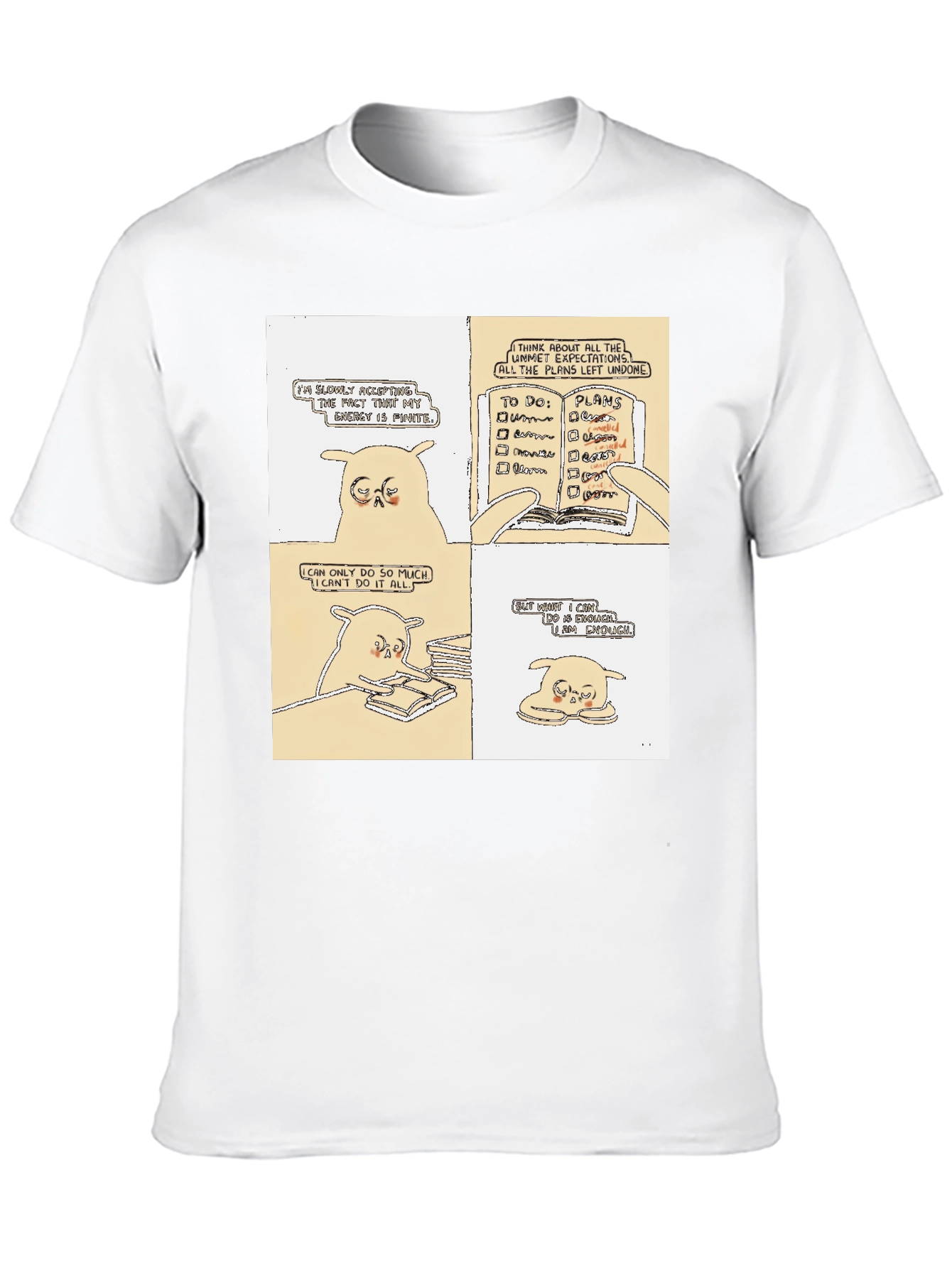 Black Funny Cat Meme T-Shirt - Energy is Finite view 10