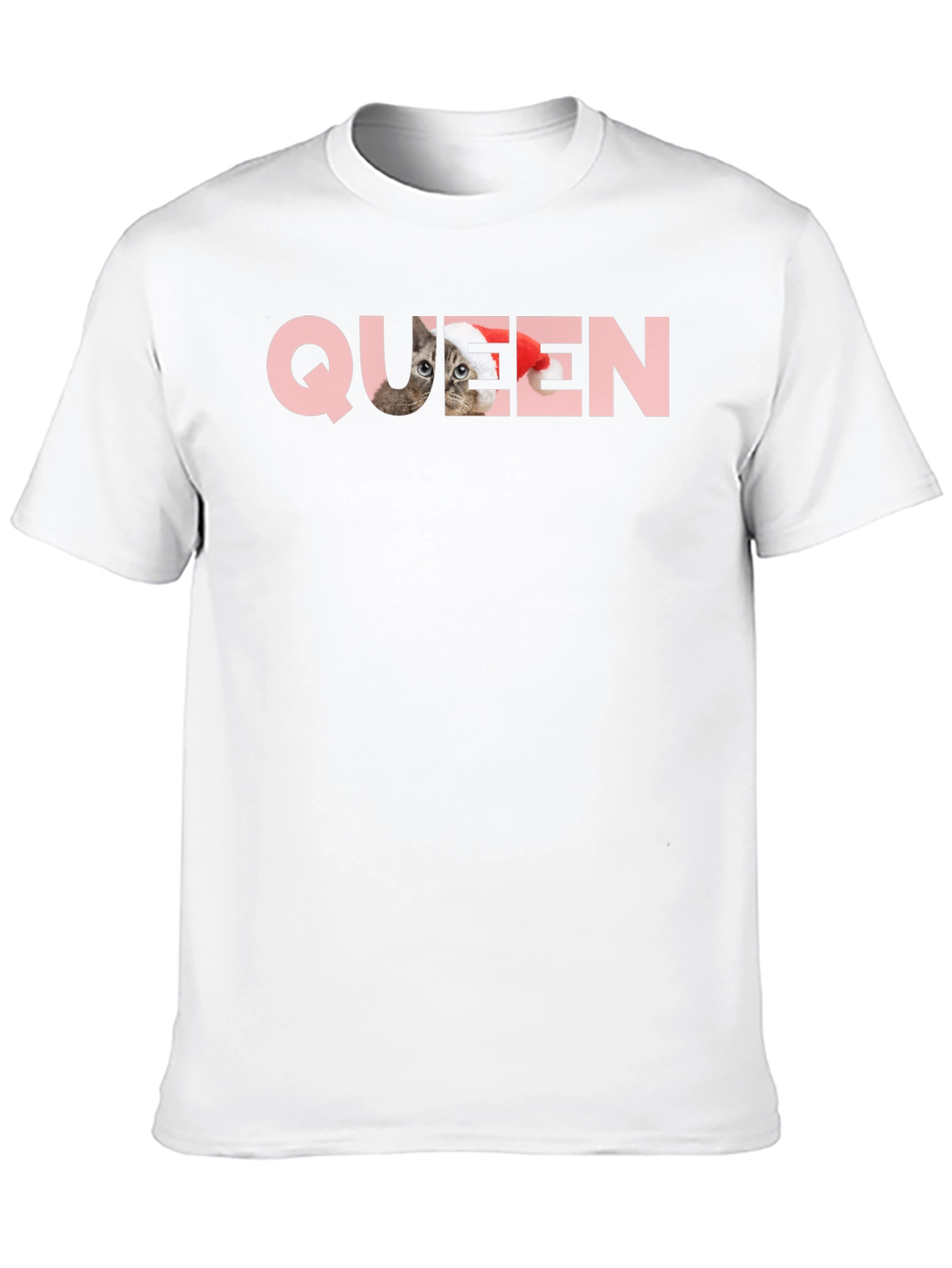 Black Queen Cat T-Shirt - Fun Novelty Tee view 10
