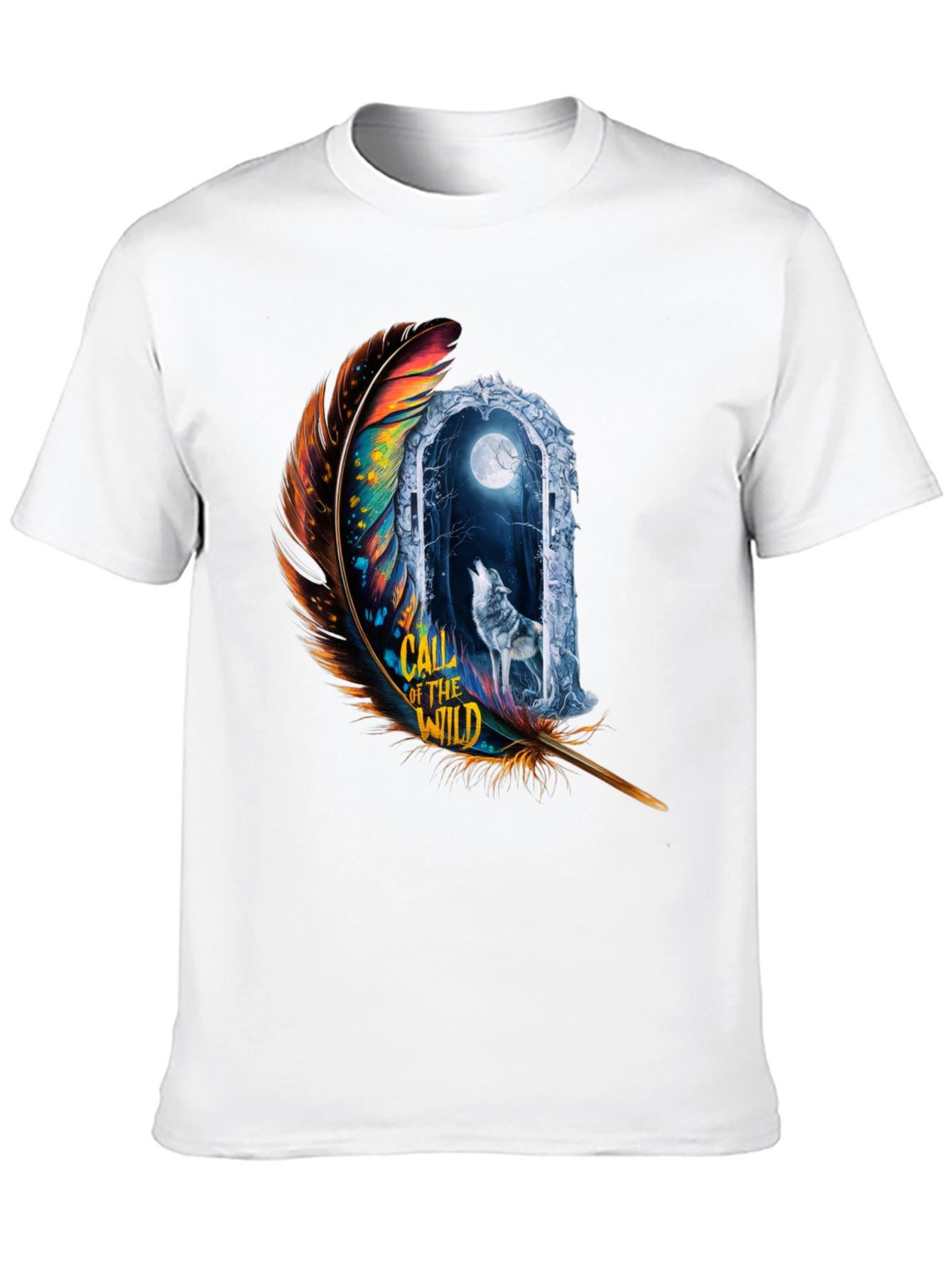 Black Call of the Wild Graphic Tee view 10