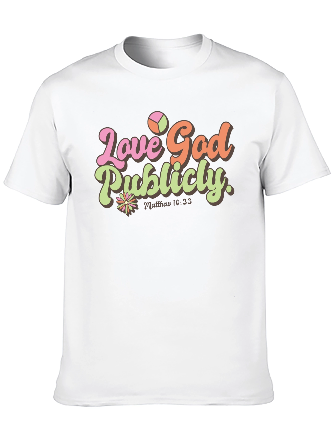 Black Love God Publicly Tee view 10