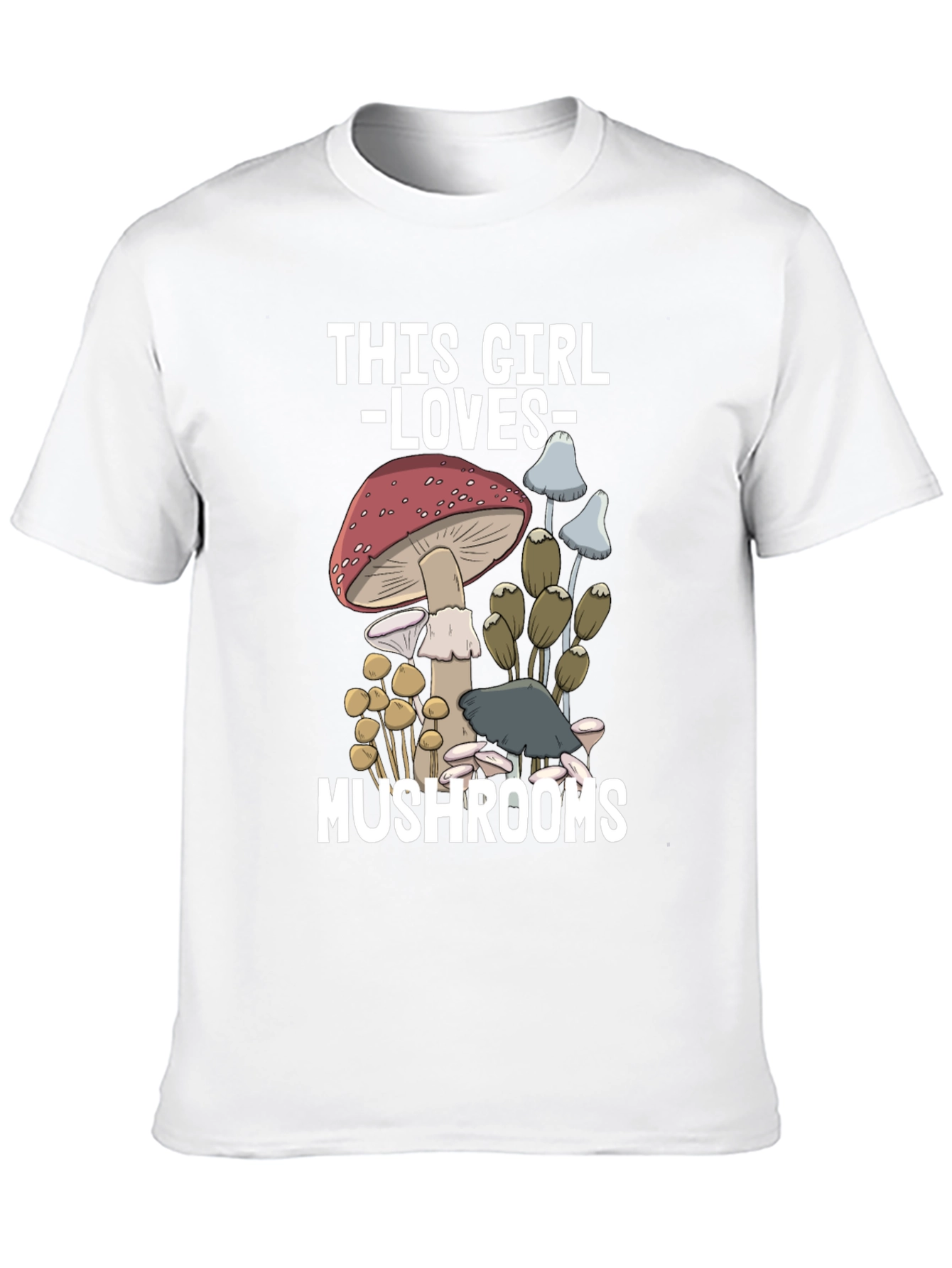 Black Mushroom Lover Graphic Tee - Fun & Stylish view 10