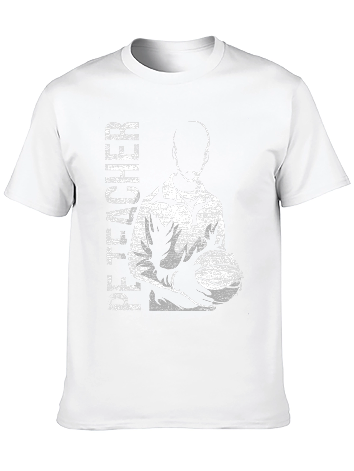 Black Basketball Teacher T-Shirt - Stylish Graphic Tee view 10