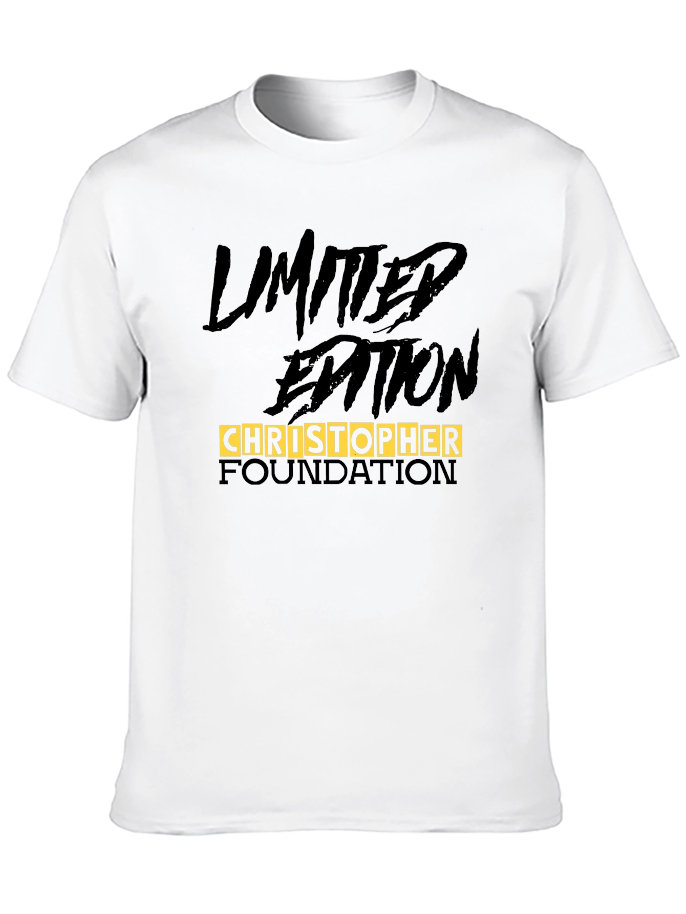 Limited Edition Christopher Foundation Black T-Shirt - 10