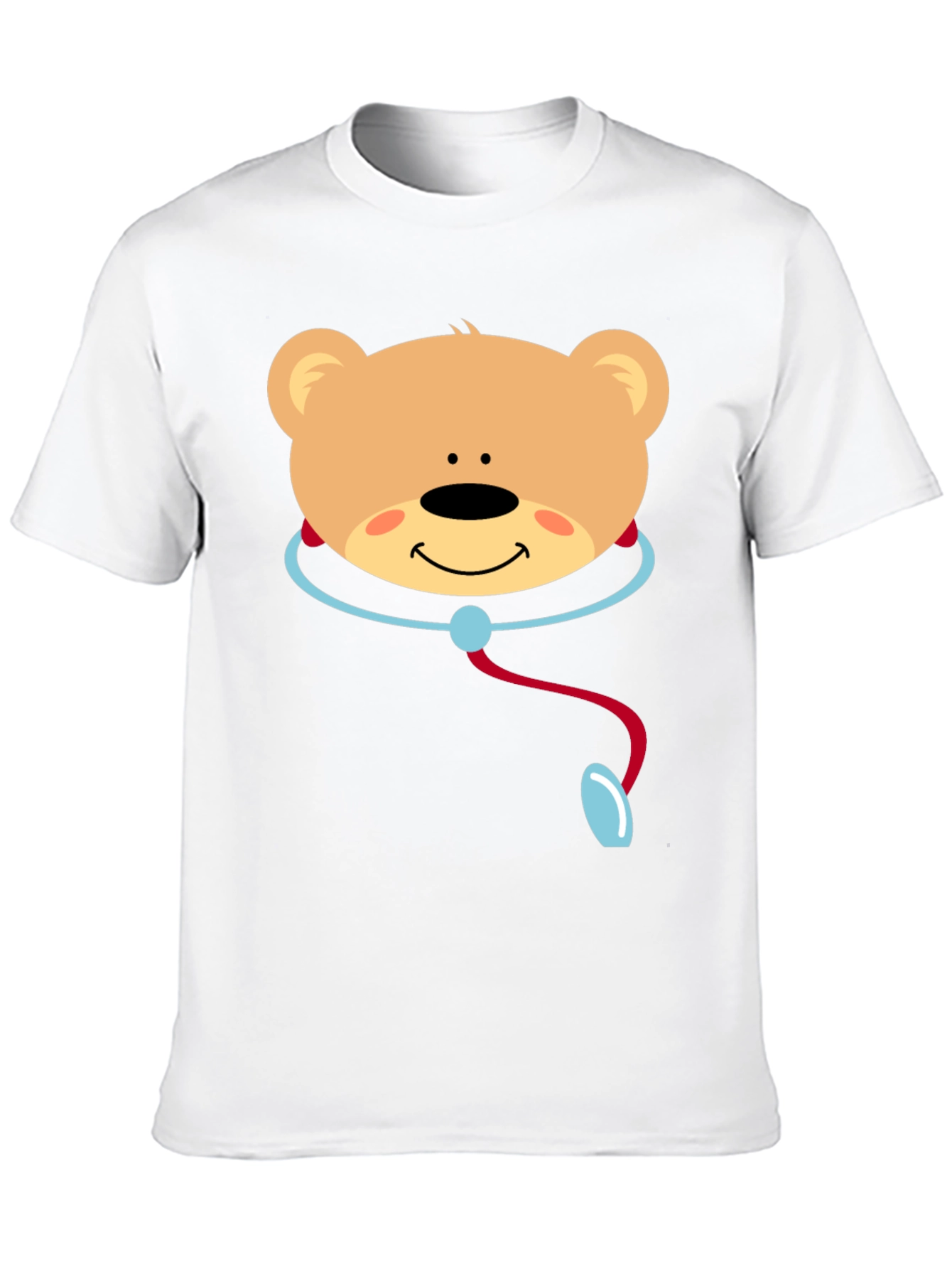 Black Doctor Teddy Bear Graphic T-Shirt view 10