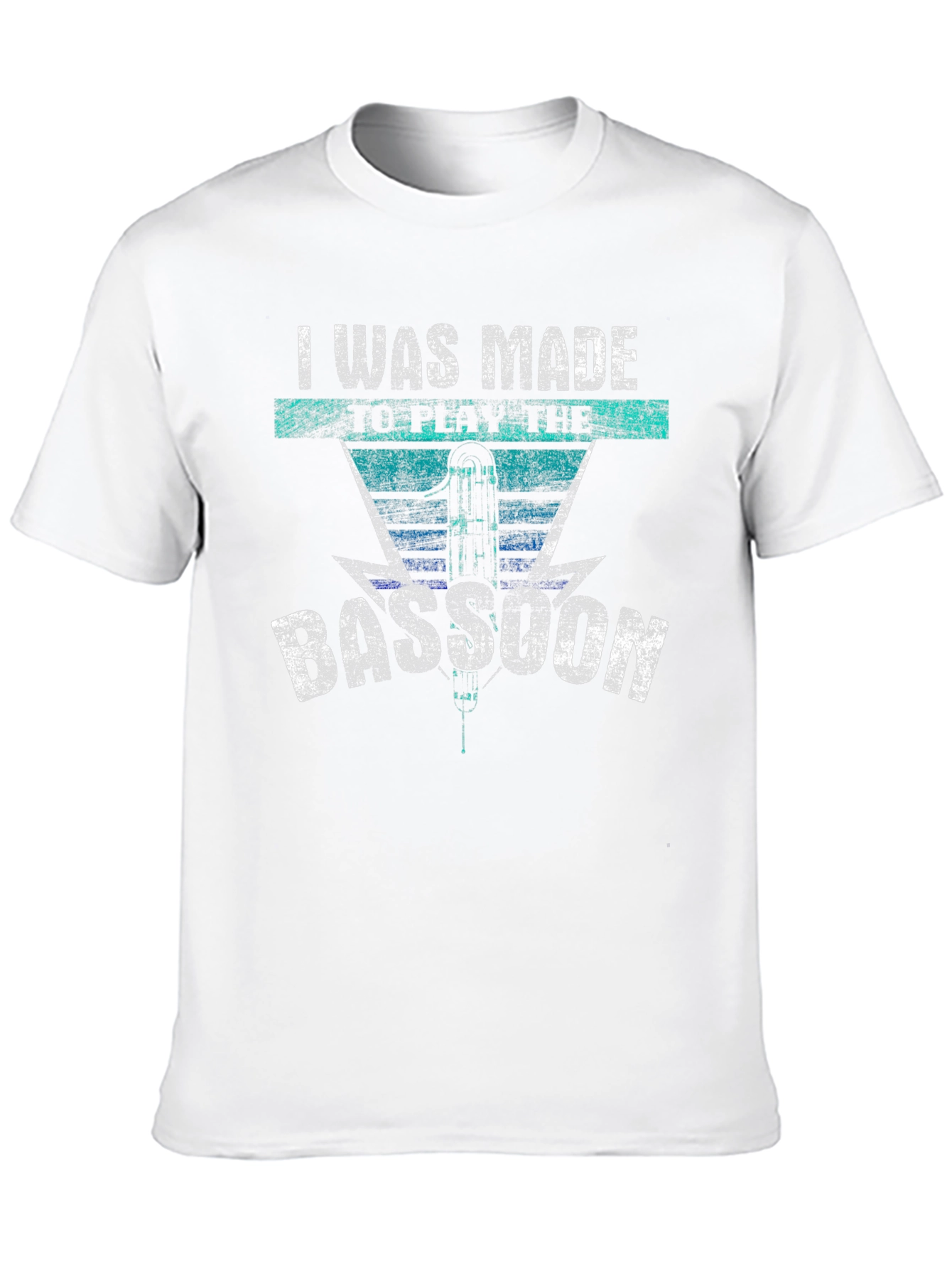 Black I Was Made To Play The Bassoon Black T-Shirt view 10