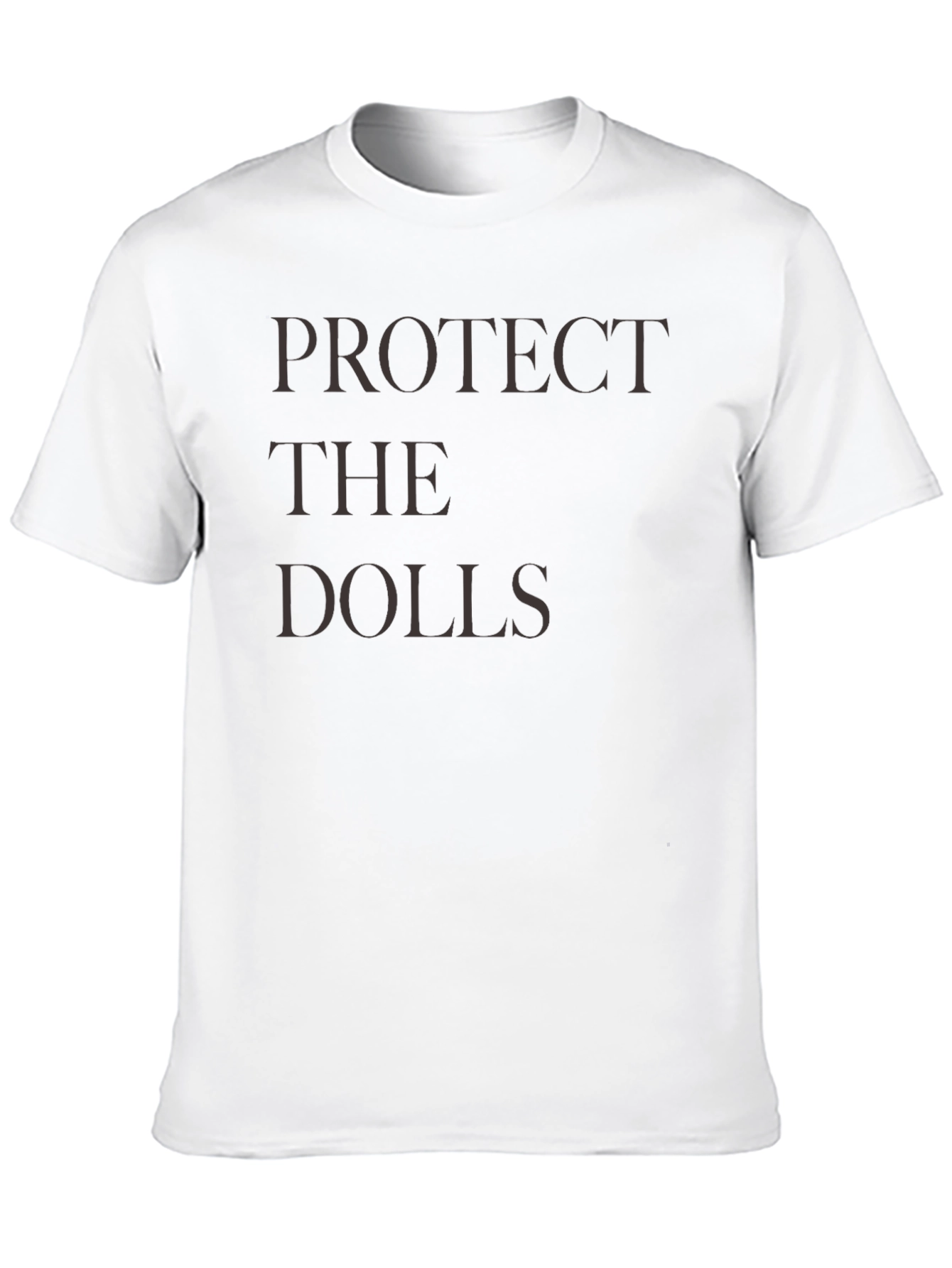 Black Protect the Dolls Black Graphic Tee view 10