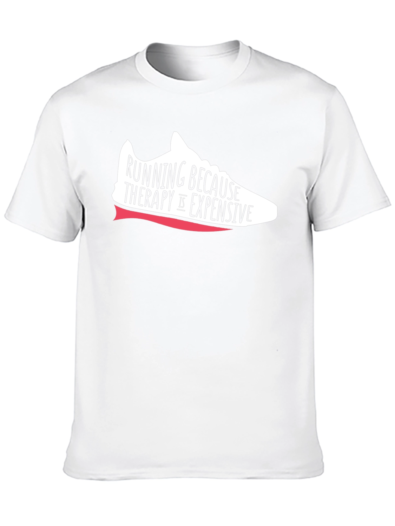 Black Running Therapy T-Shirt - Black view 10