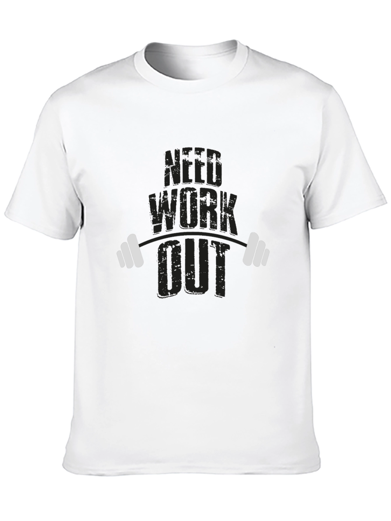 Black Need Workout Black Graphic Tee view 10