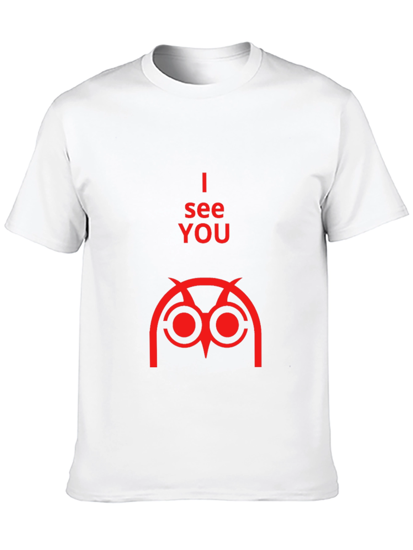 Black I See You Owl Graphic Tee - Black Short Sleeve view 10