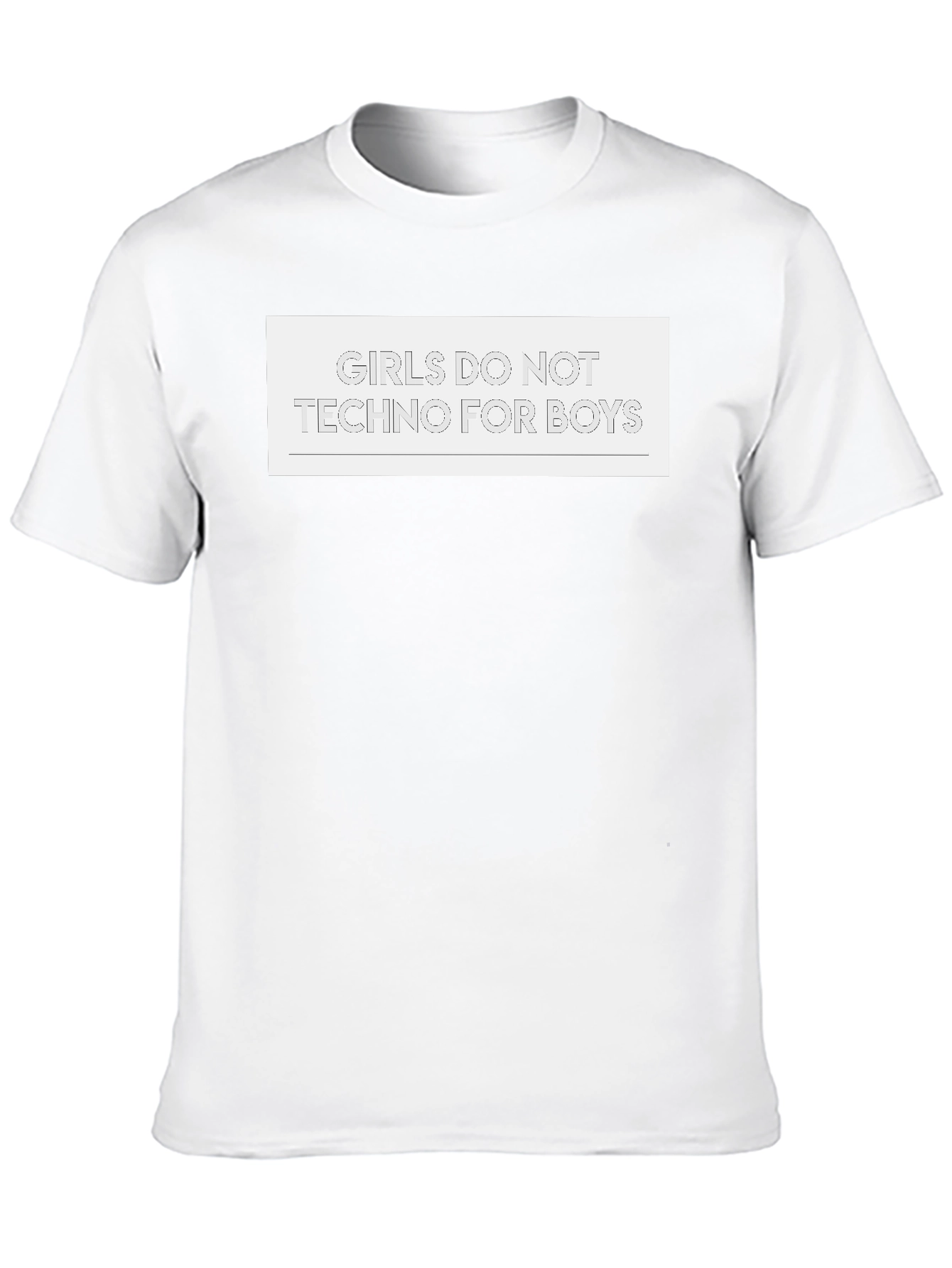 Black Girls Do Not Techno T-Shirt - Bold Graphic Tee view 10