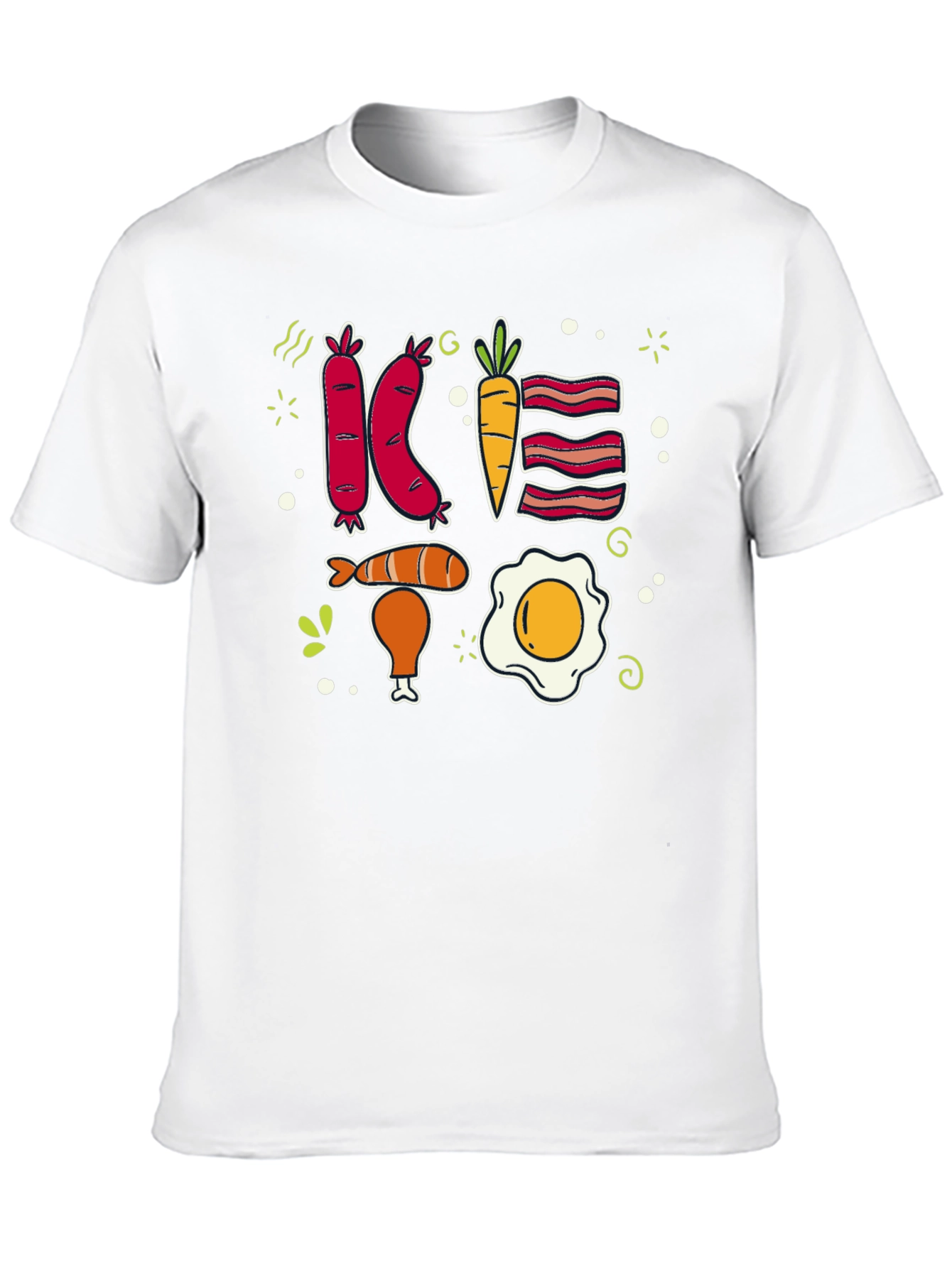 Black Breakfast Lover T-Shirt view 10