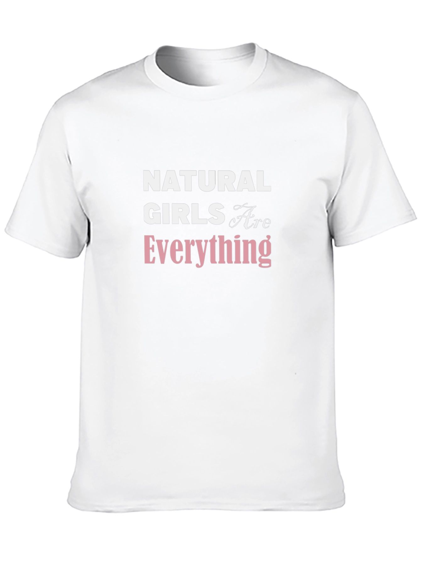 Black Natural Girls Are Everything Graphic Tee view 10