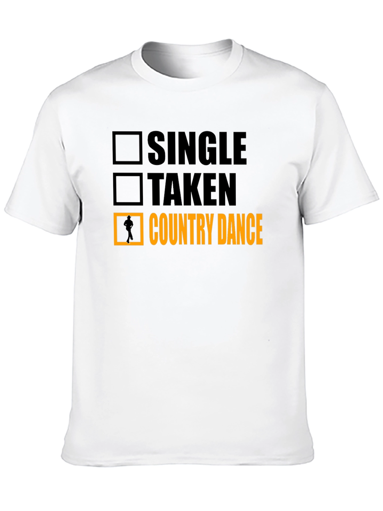 Black Country Dance T-Shirt - Novelty Humor Tee view 10