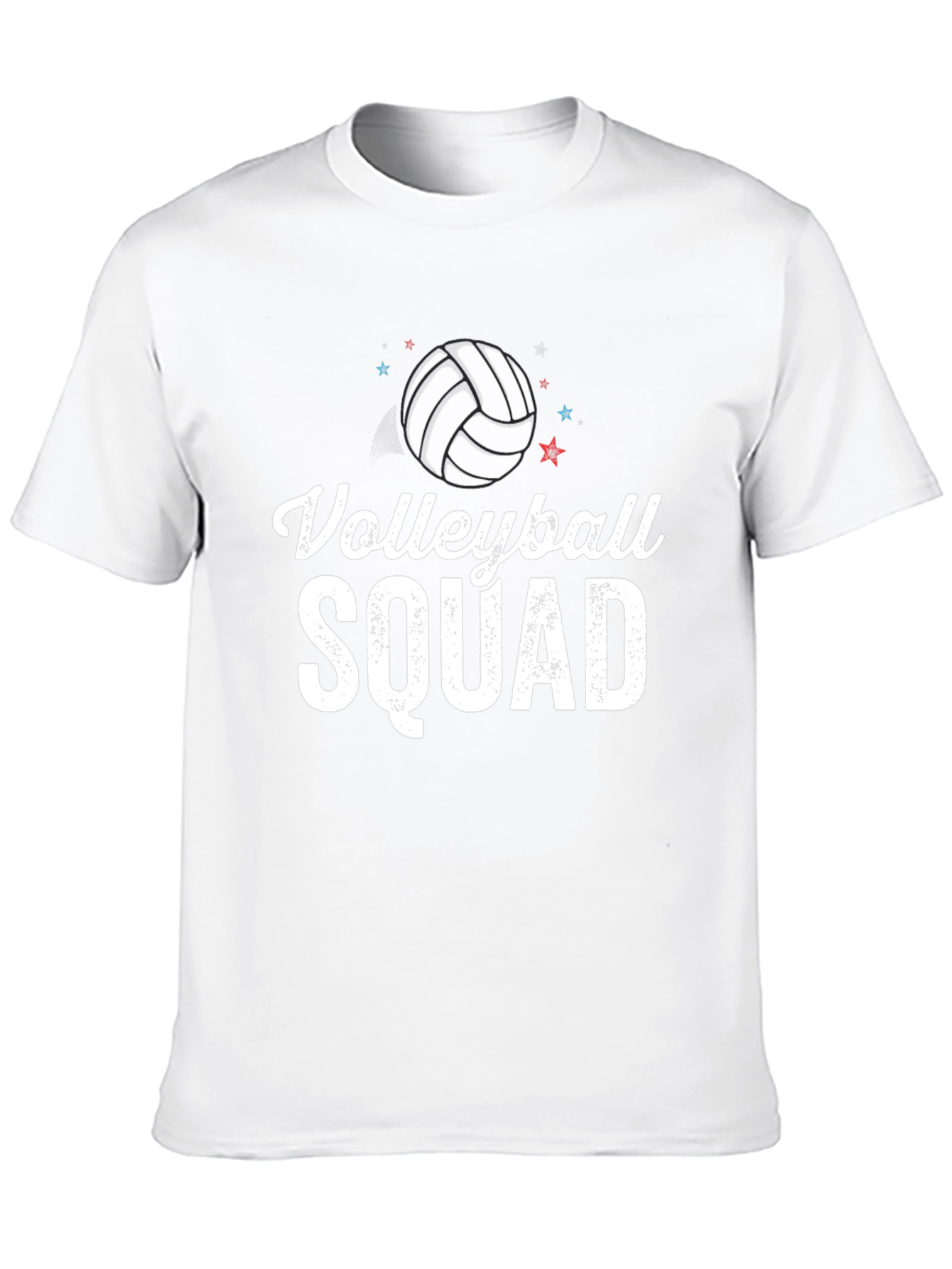 Black Volleyball Squad T-Shirt - Sporty Crew Neck Tee view 10