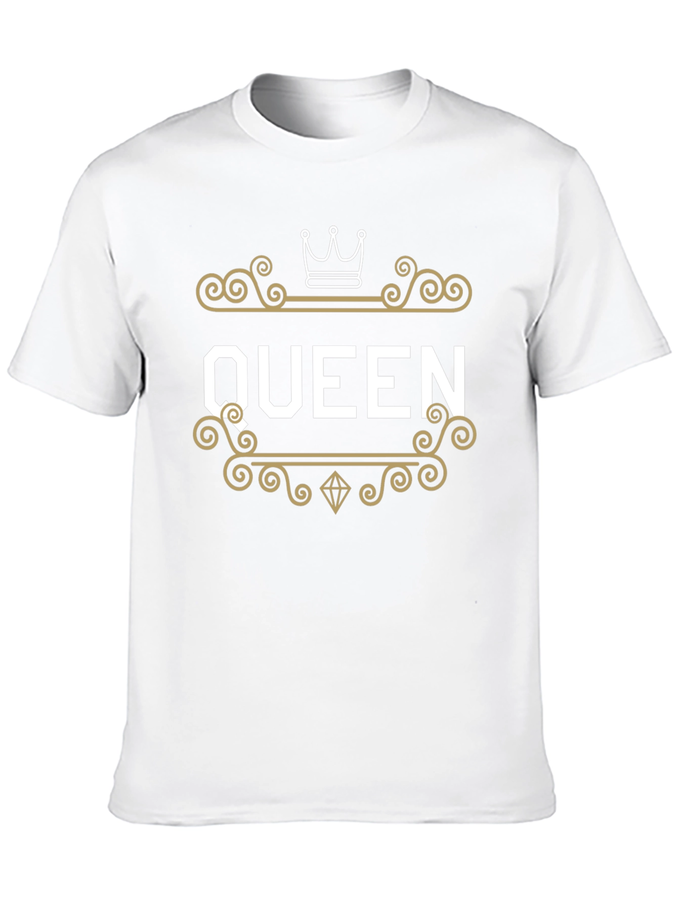 Black Queen Graphic Print Black T-Shirt view 10