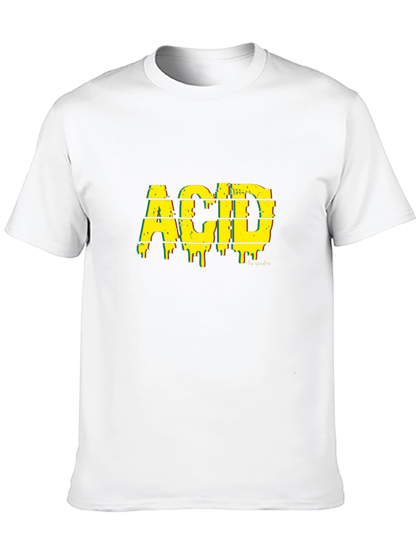 Black Acid Graphic Black Tee - Stylish Streetwear view 10