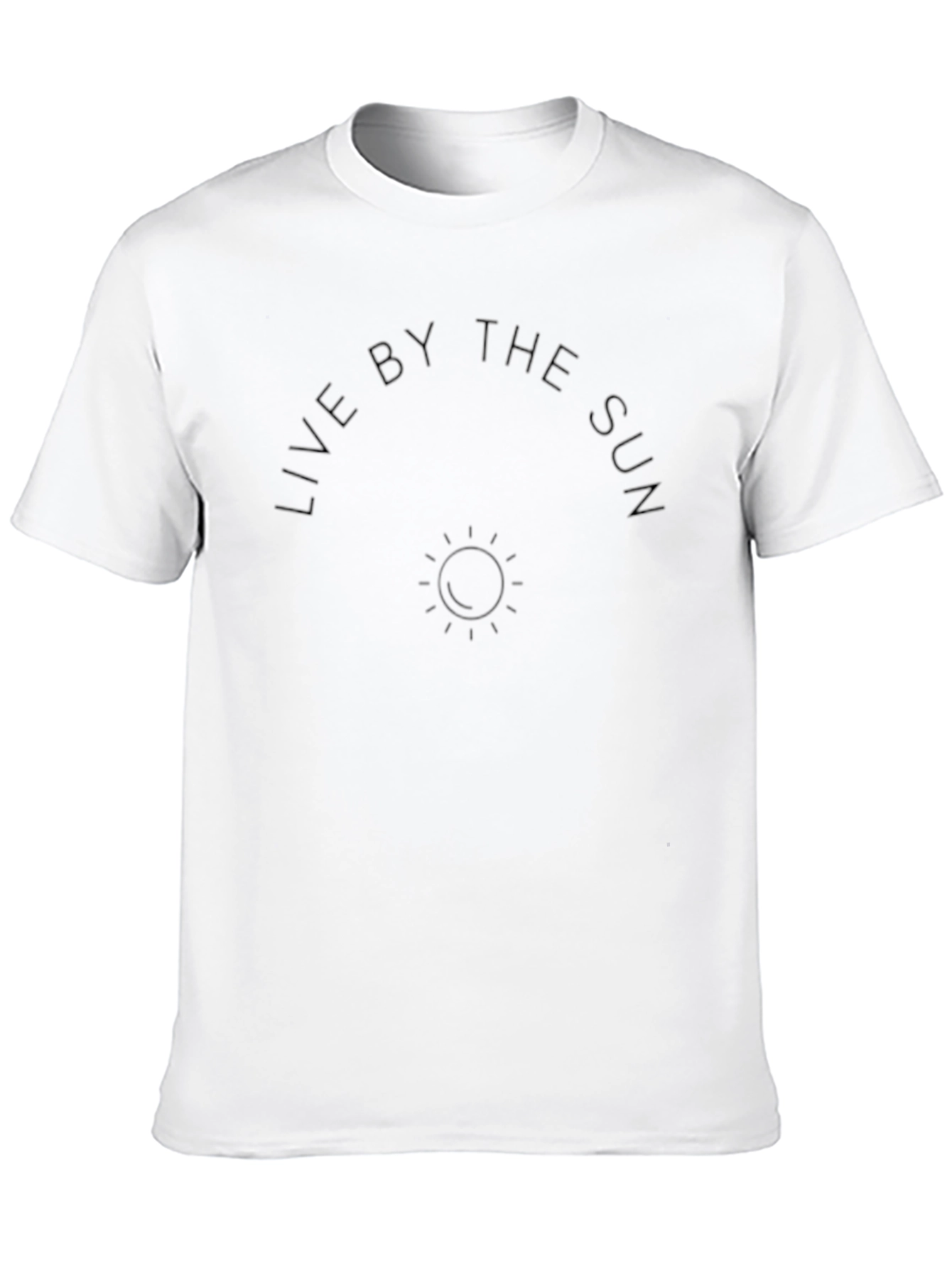 Black Live By The Sun Graphic Tee - Black view 10