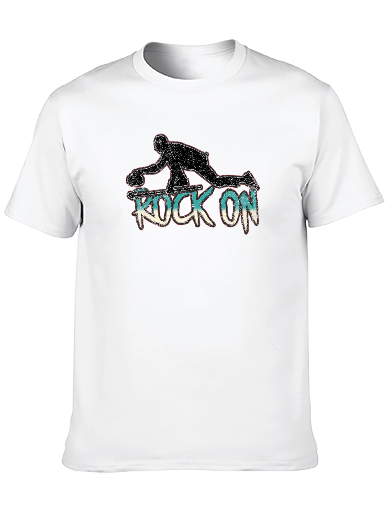 Black Rock On Curling T-Shirt view 10