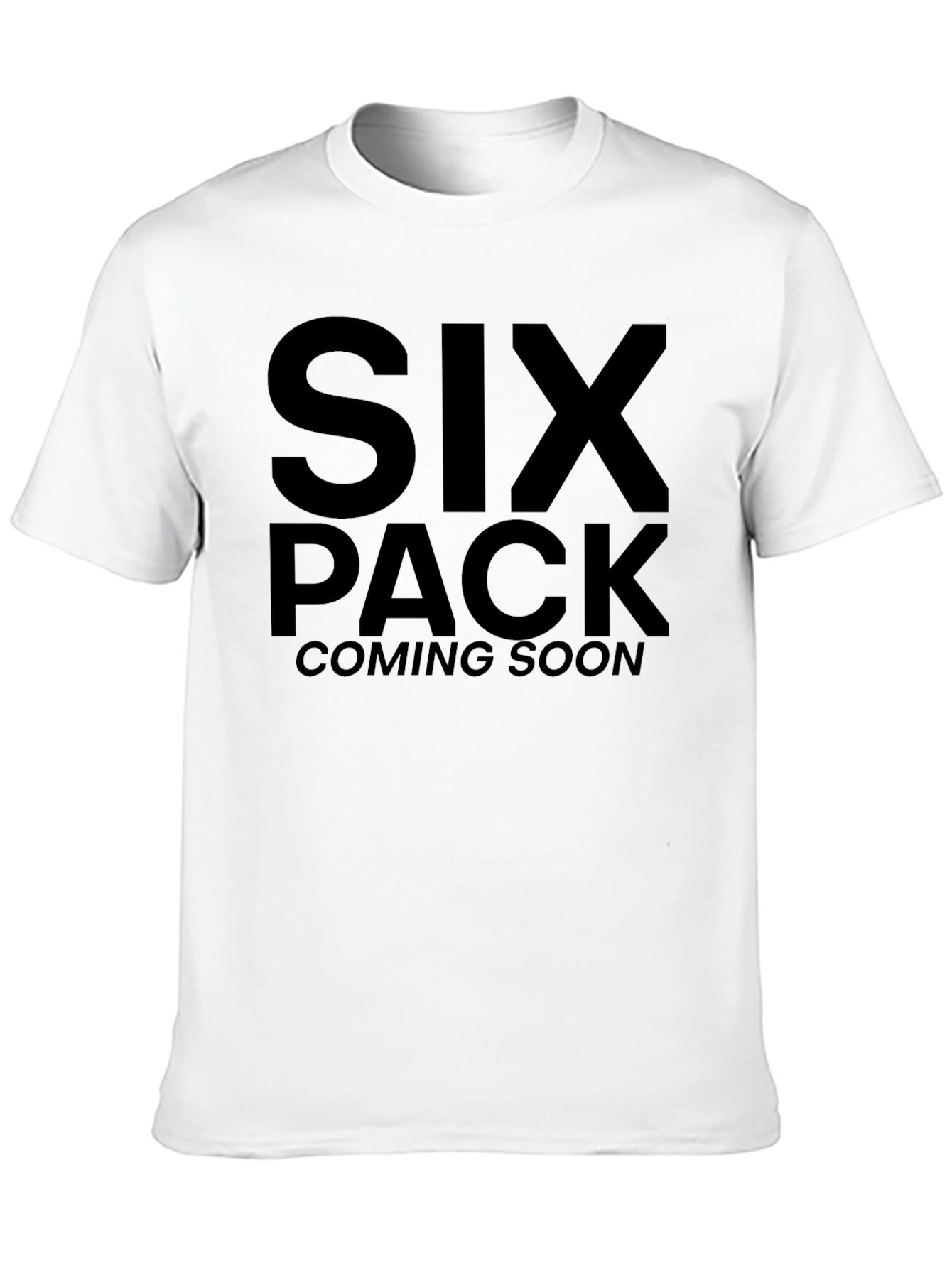 Black Six Pack Coming Soon T-Shirt view 10