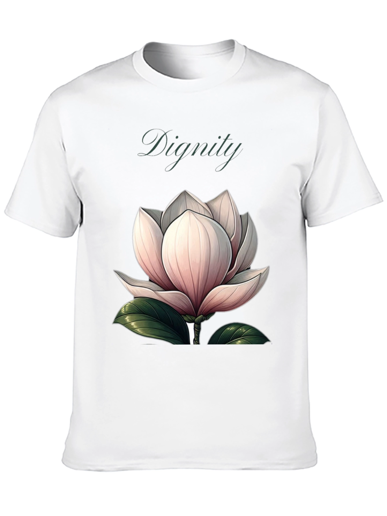 Black Dignity Floral Graphic Black T-Shirt view 10