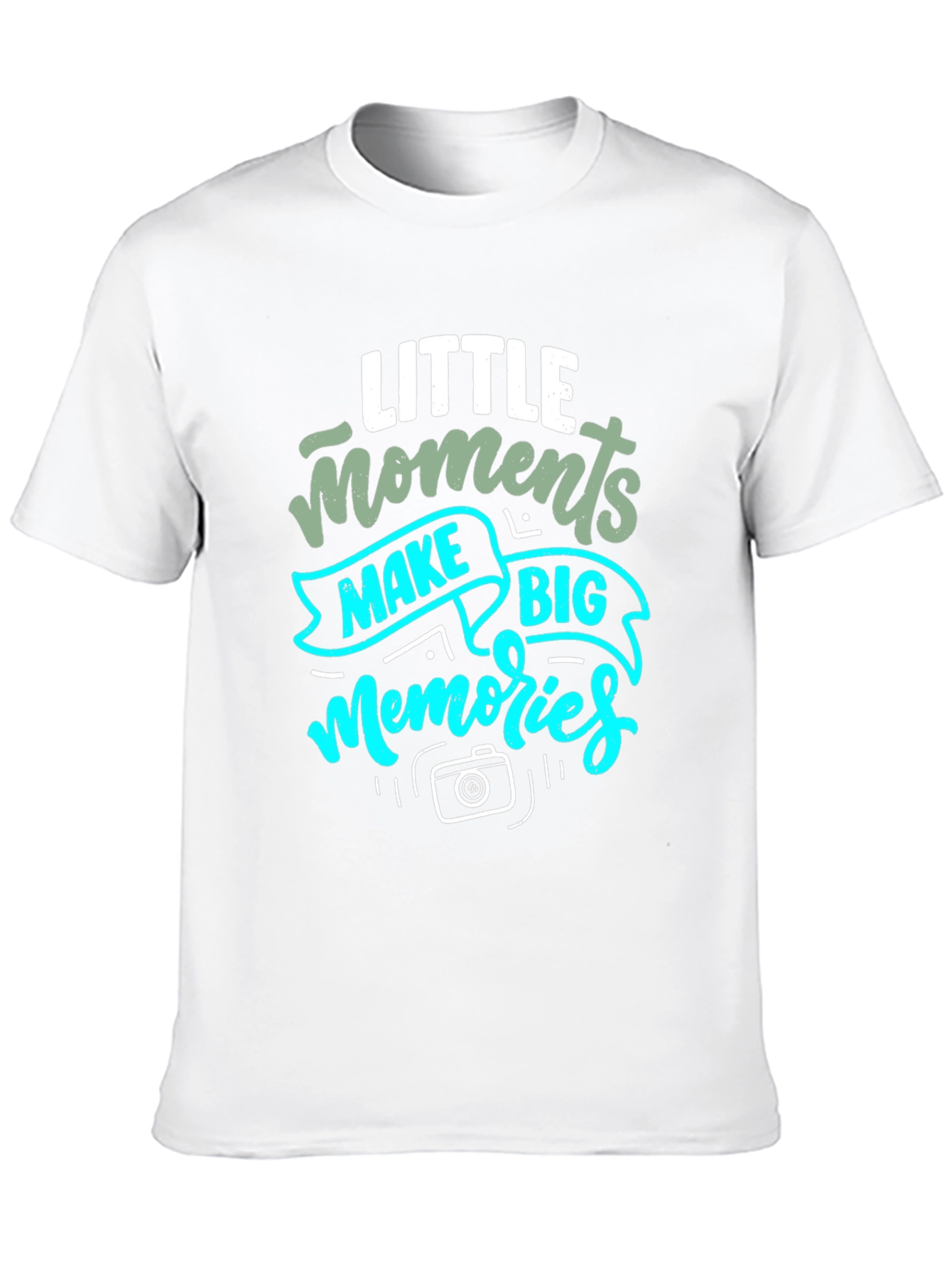 Black Little Moments Big Memories Graphic Tee view 10