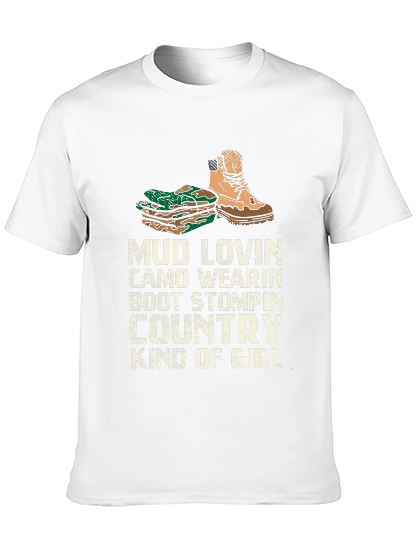 Mud Lovin' Country Girl Graphic T-Shirt - 10