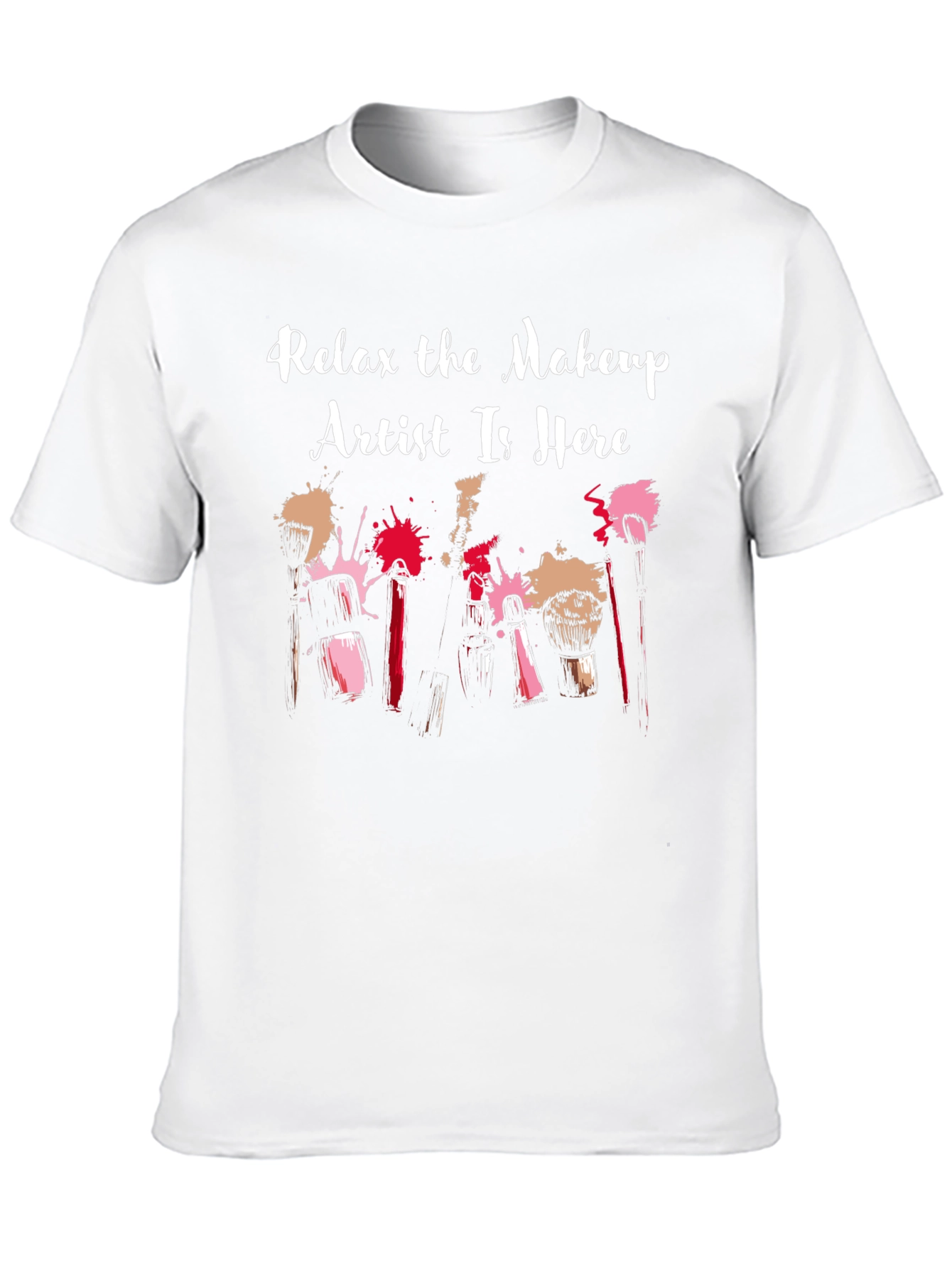 Black Makeup Artist Tee - Relax, I'm Here view 10