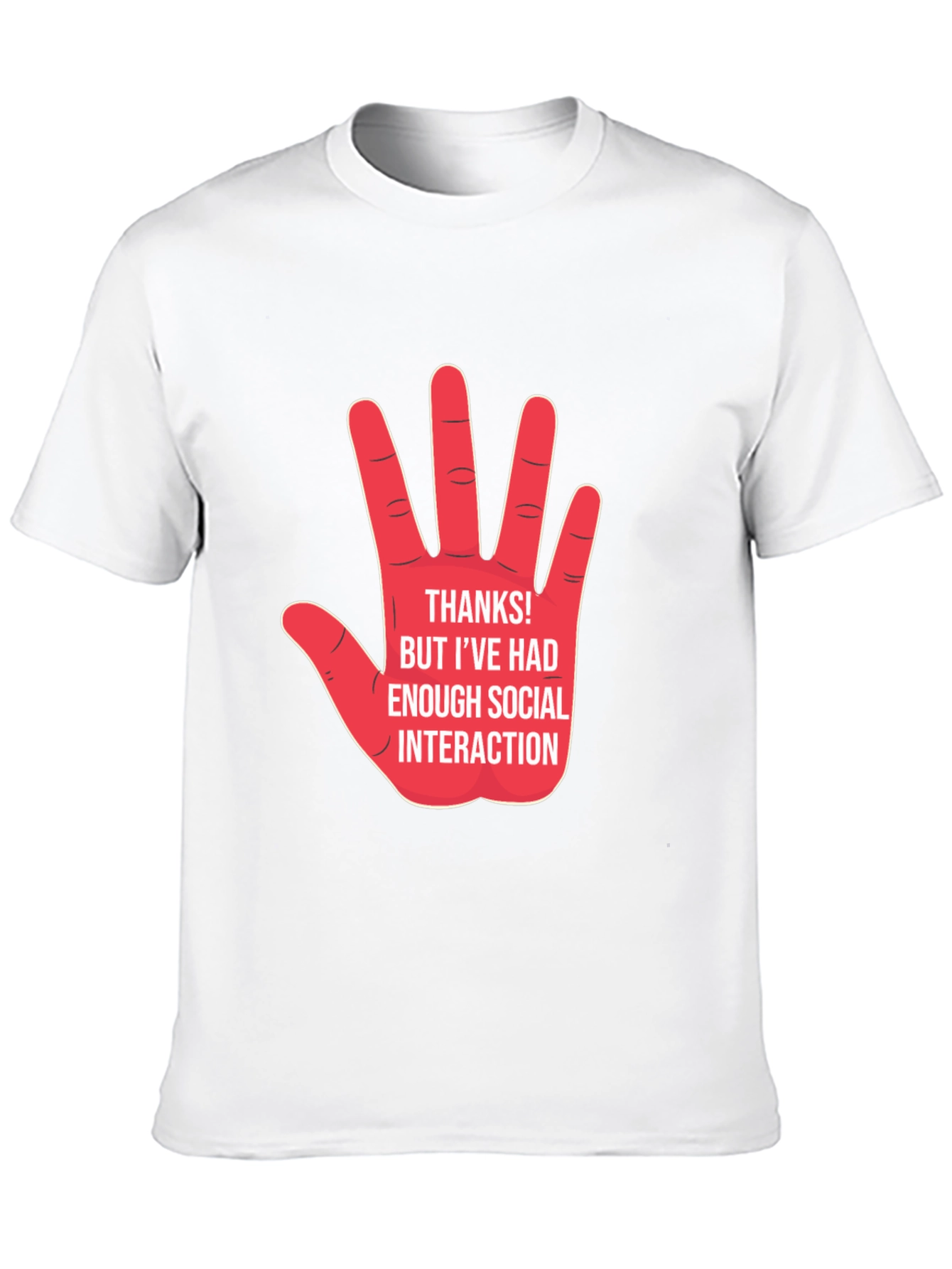 Black Socially Distant Graphic T-Shirt view 10