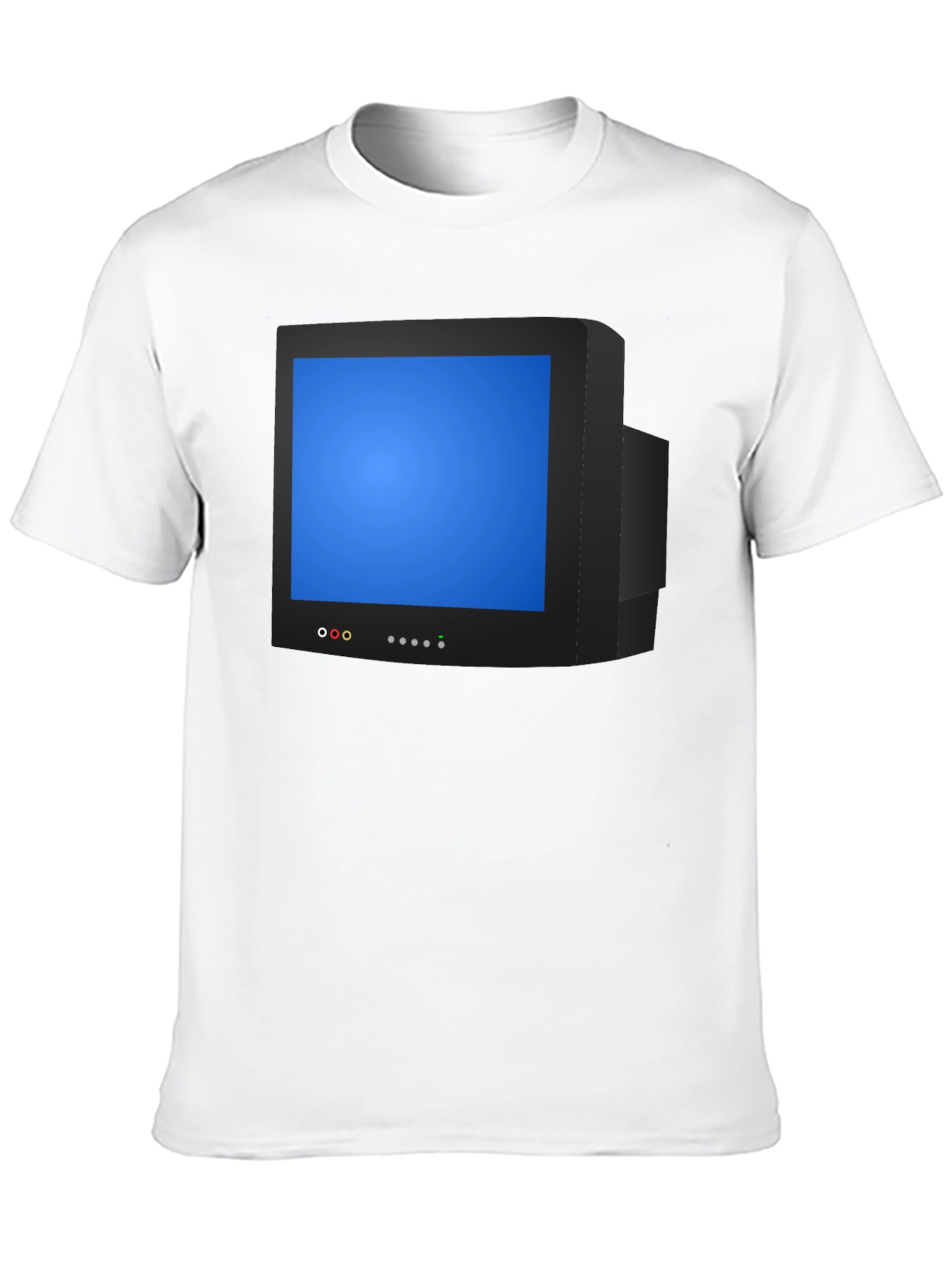 Black Retro TV Graphic Tee - Nostalgic Style view 10