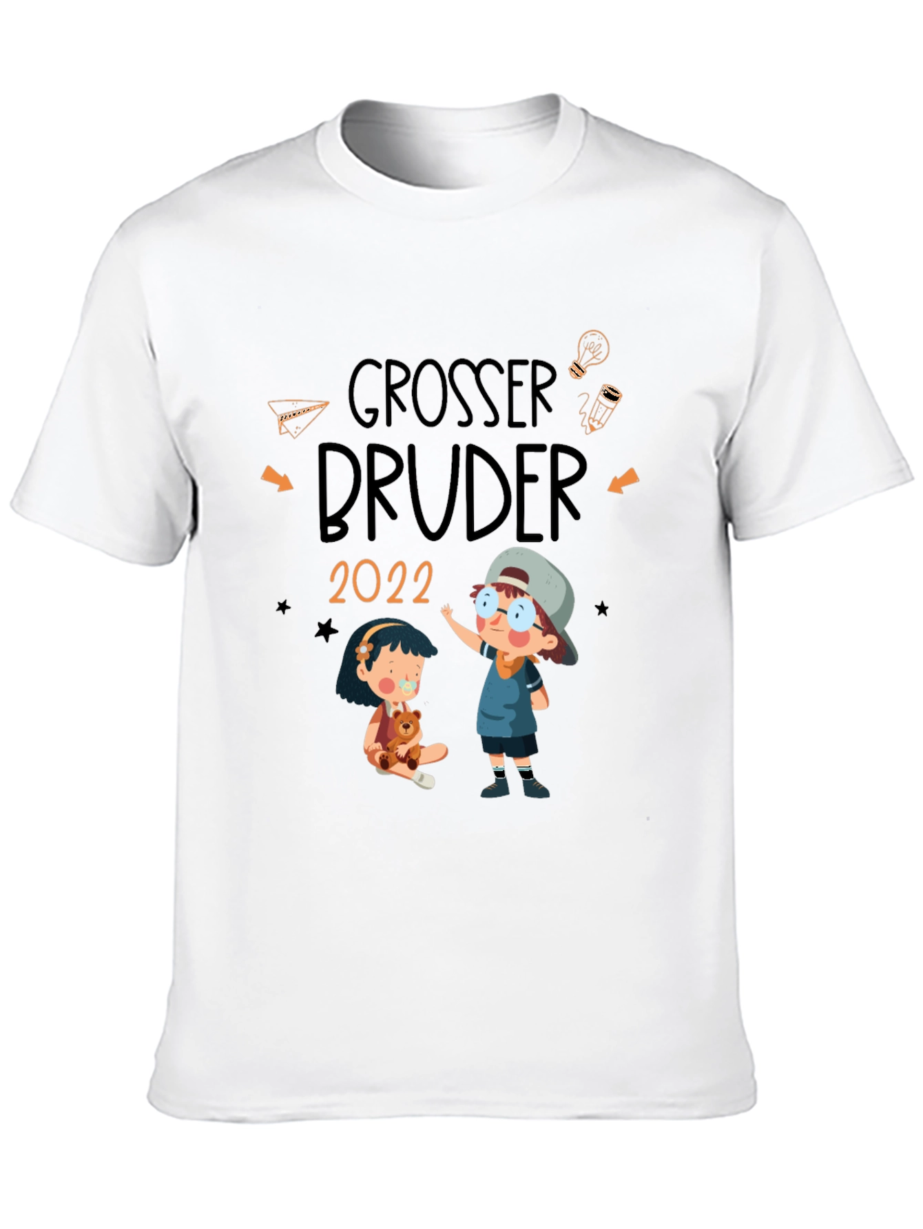 Black Grosser Bruder 2022 T-Shirt view 10