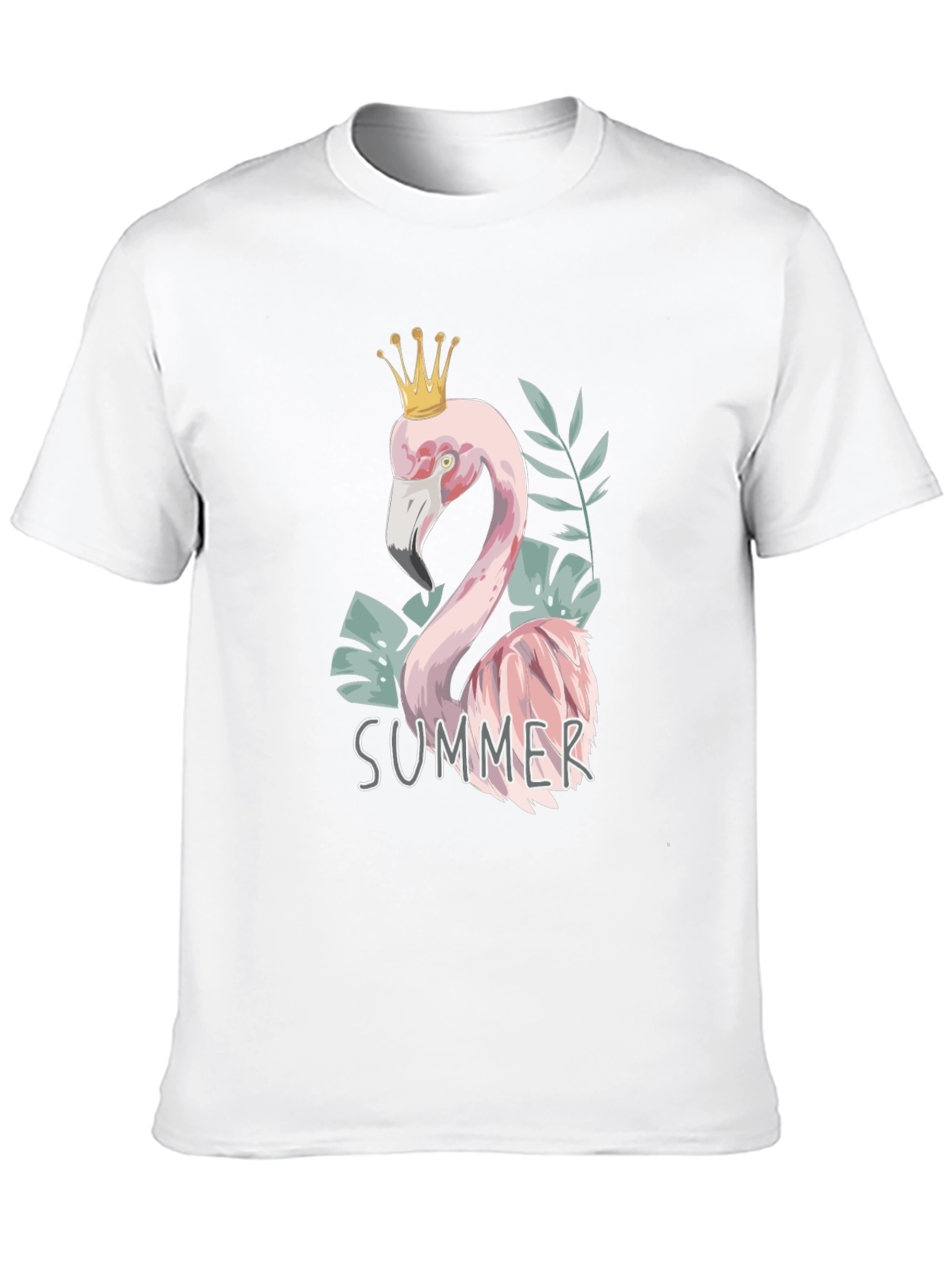 Black Summer Flamingo Tee view 10