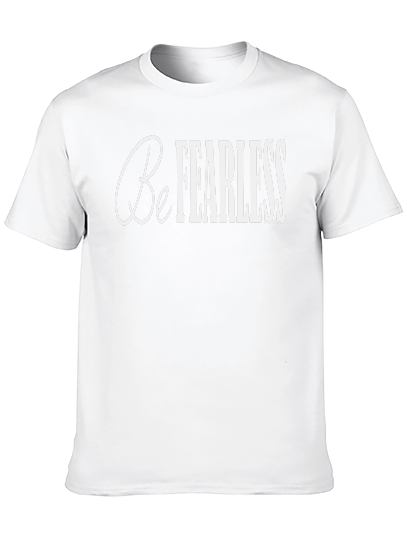 Black Be Fearless Graphic Tee - Mens Short Sleeve view 10