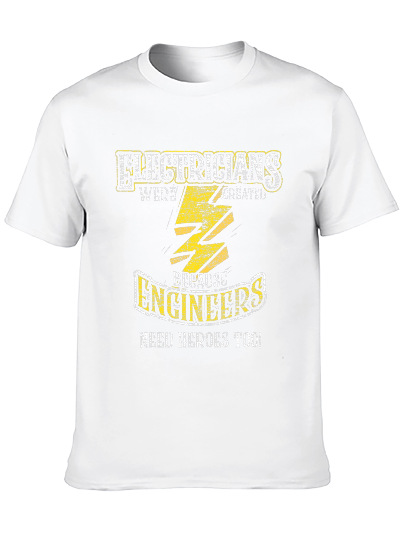 Black Electricians Because Engineers Need Heroes T-Shirt view 10