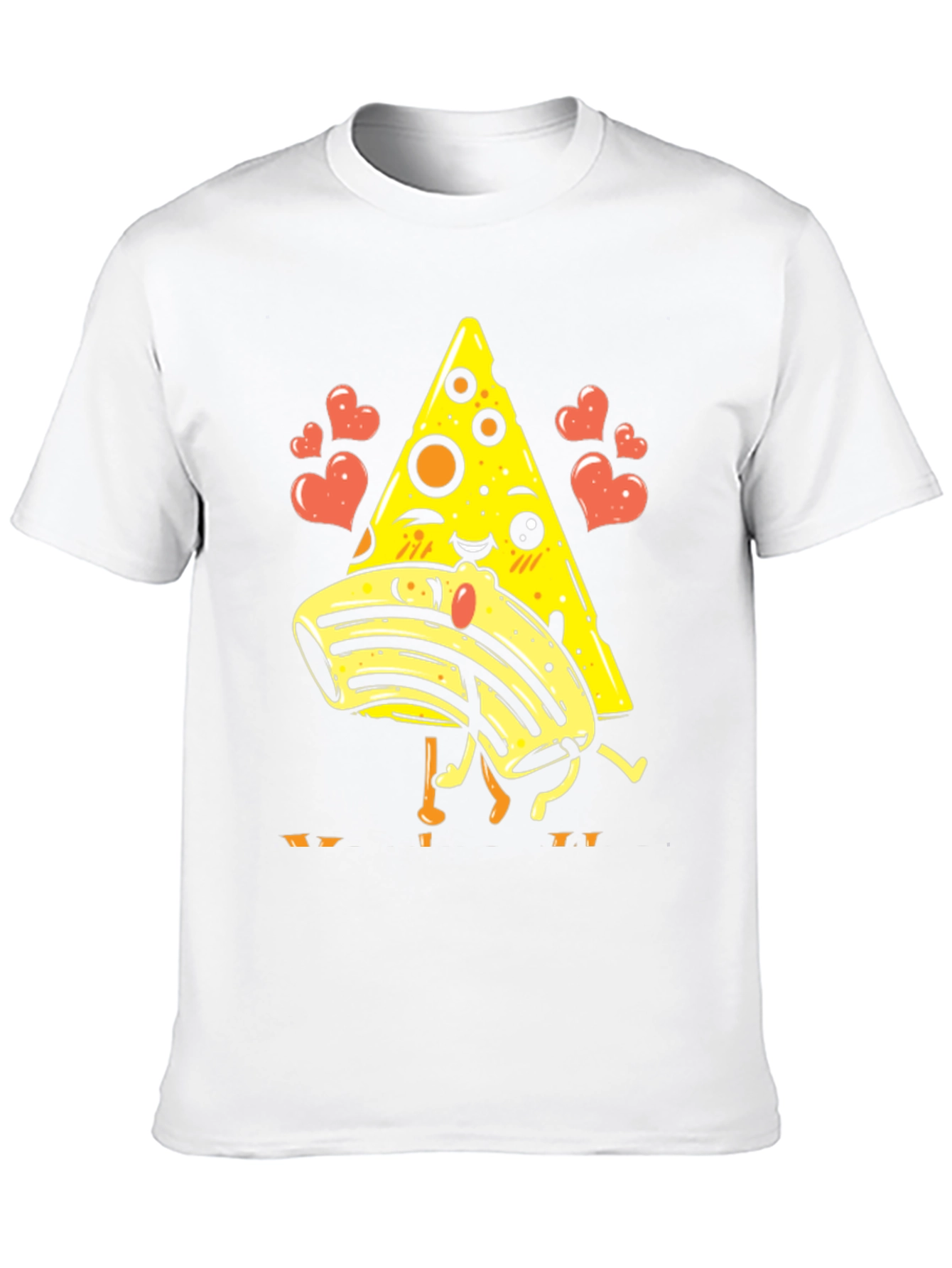 Black Pizza and Pasta Lovers T-Shirt view 10