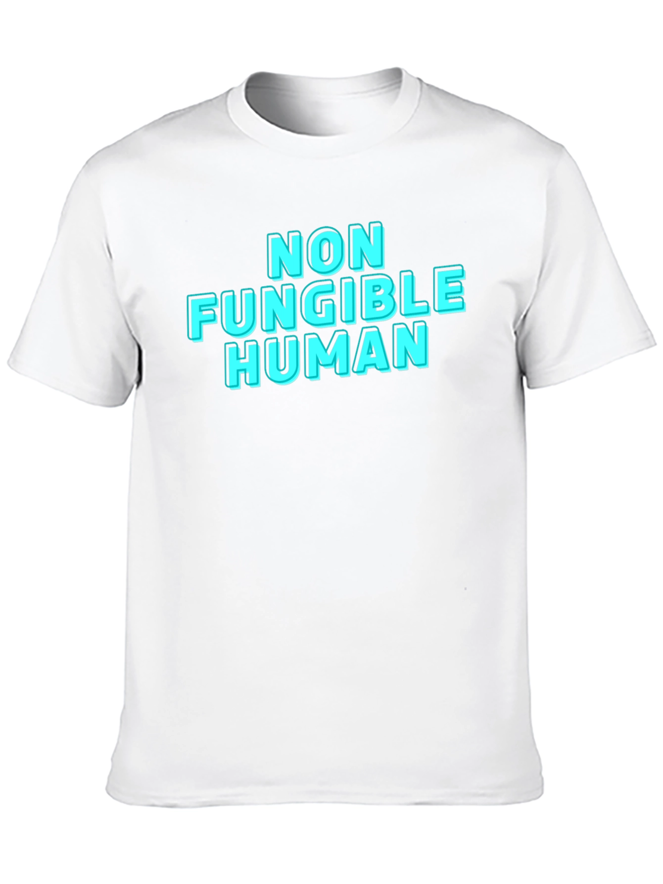 Black Non Fungible Human Graphic Tee view 10