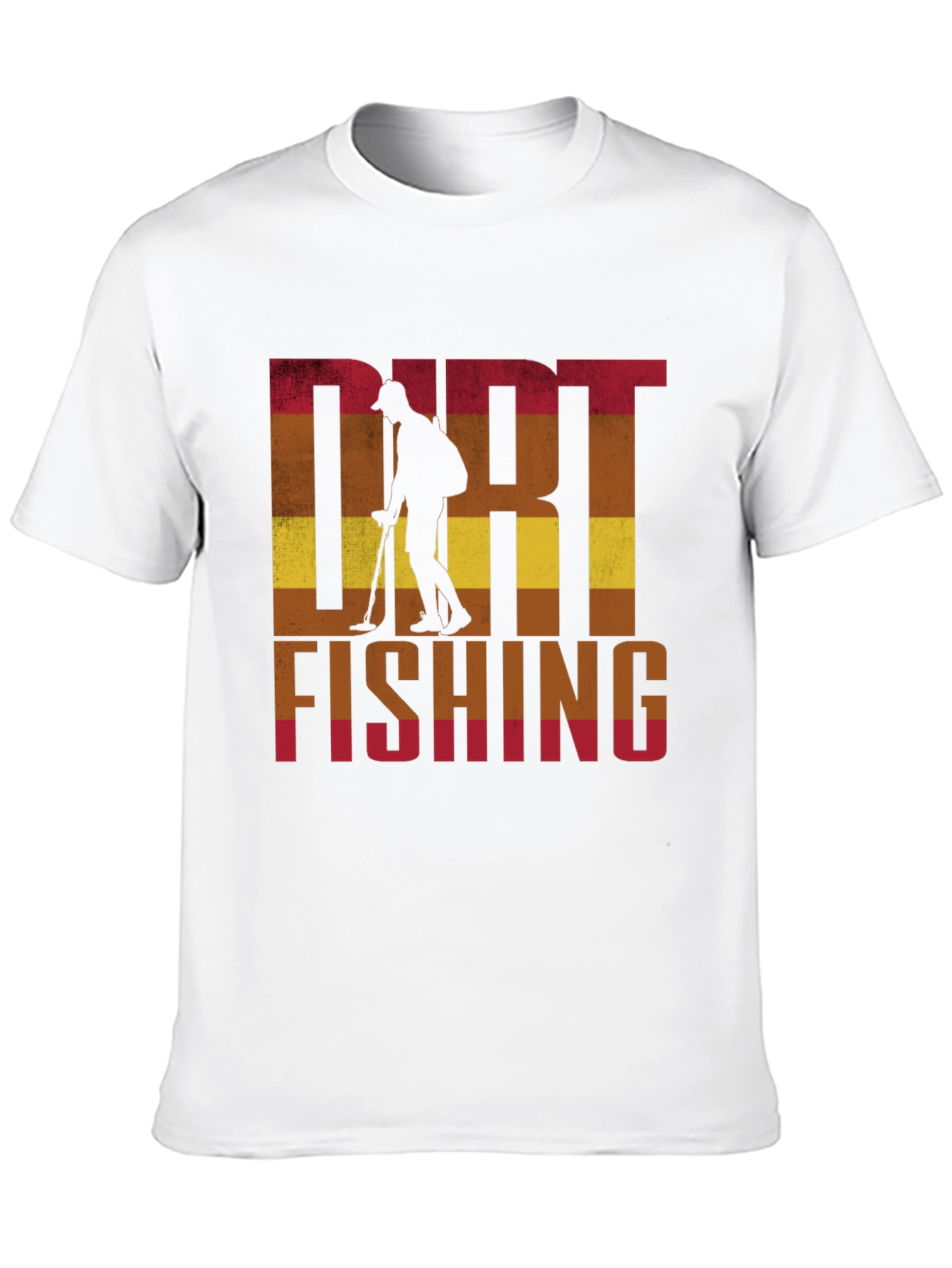Dirt Fishing T-Shirt: Metal Detecting Hobby Tee - 10