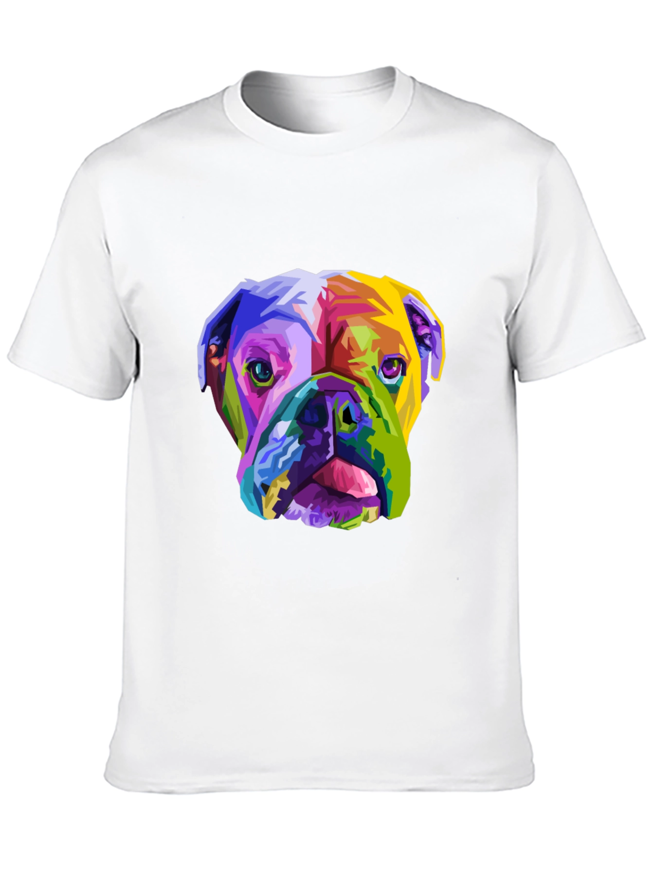 Black Colorful Dog Graphic T-Shirt - Stylish Pet Lover Tee view 10
